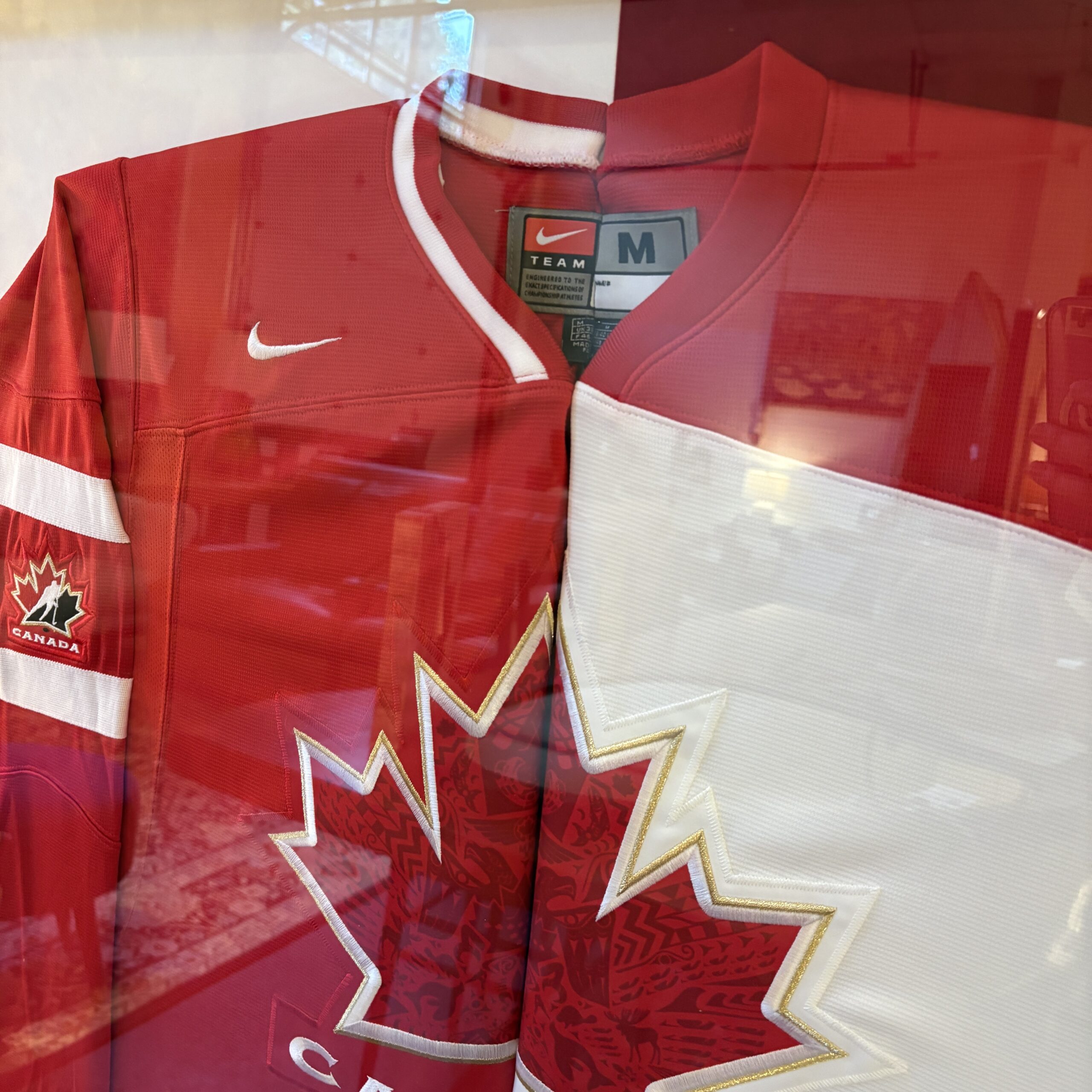 Framed Team Canada Golden Game Memorabilia - Image 3
