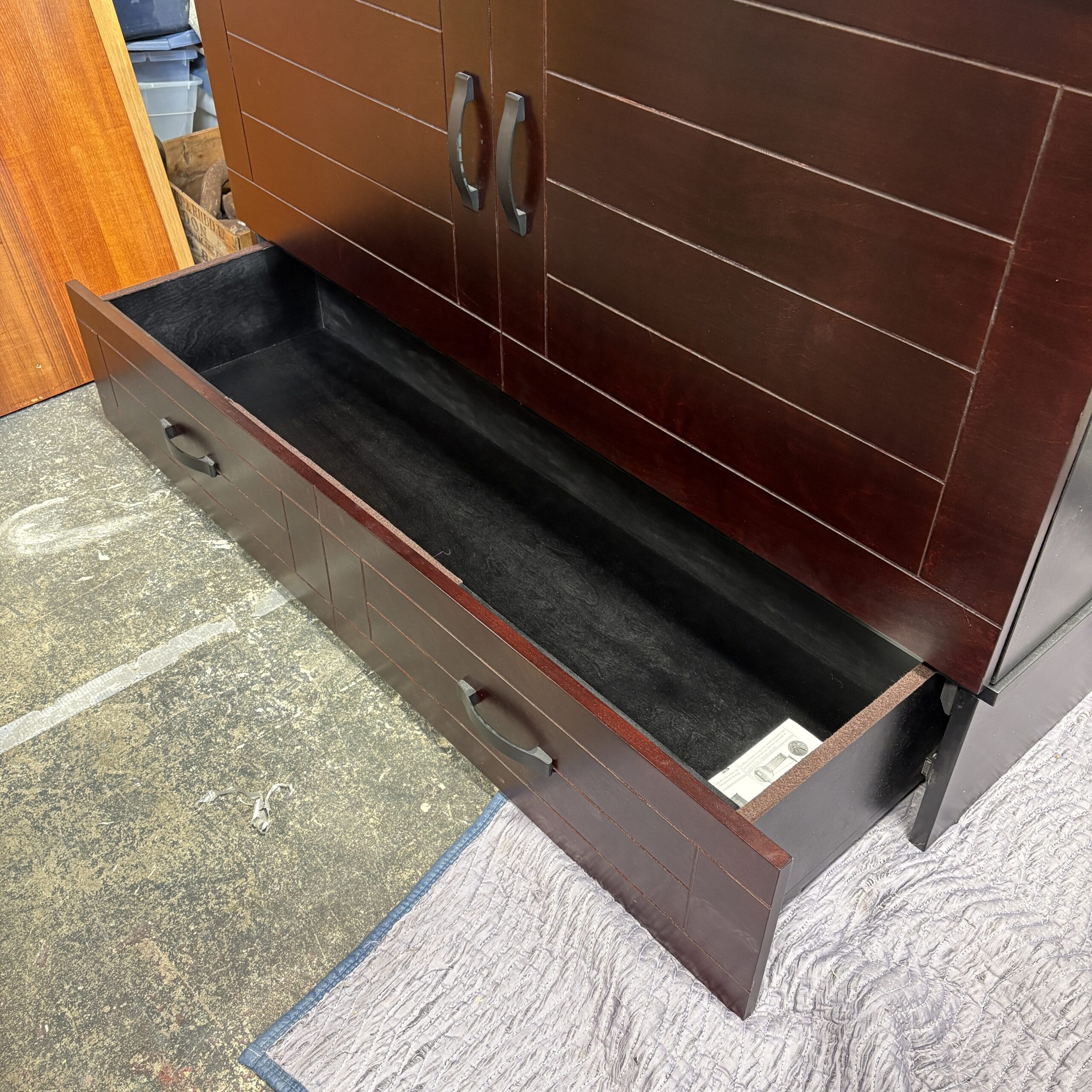 Cabinet Bed 'Park Avenue and Country Style' Hideaway Bed - Coast Consignment