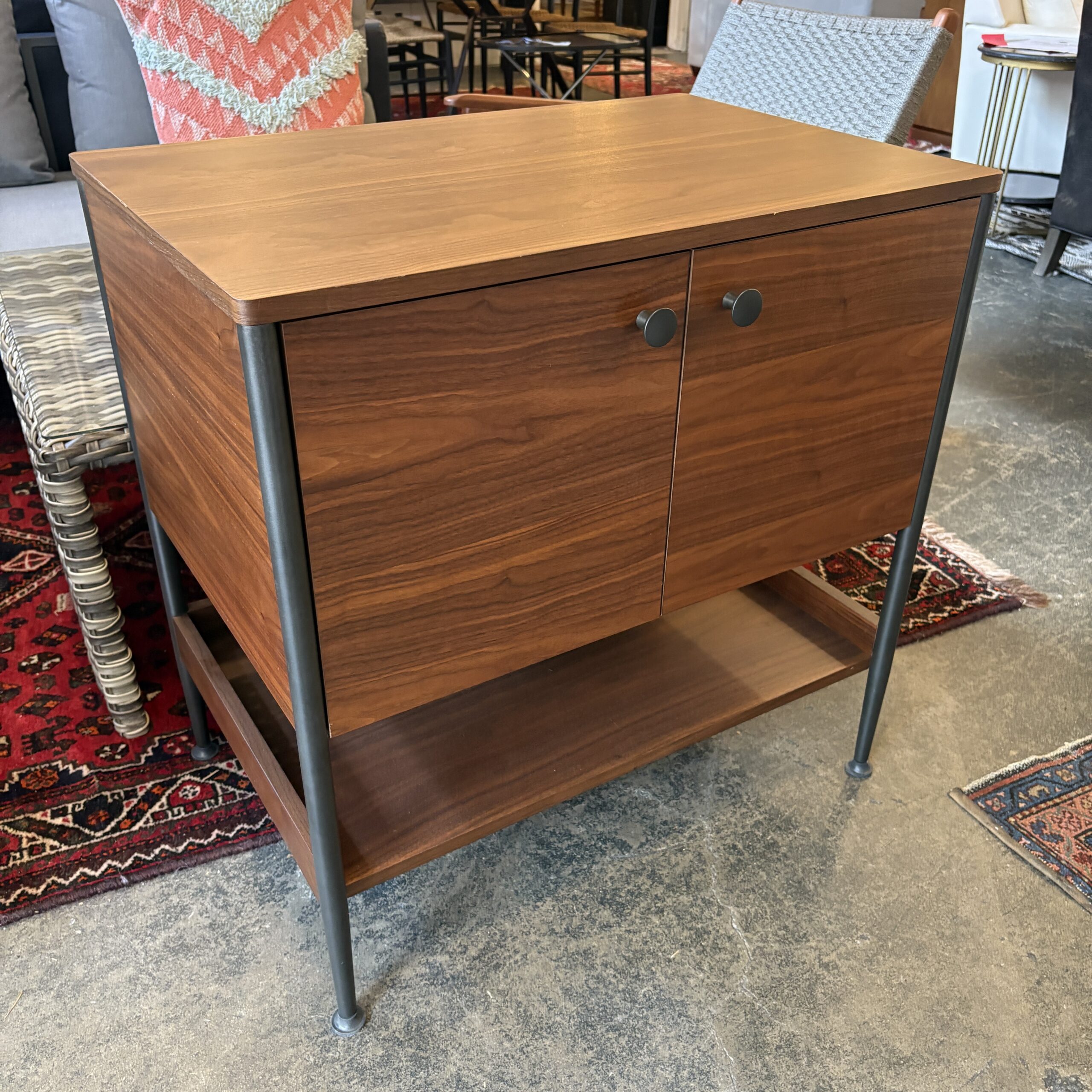 Walnut Cabinet - Coast Consignment