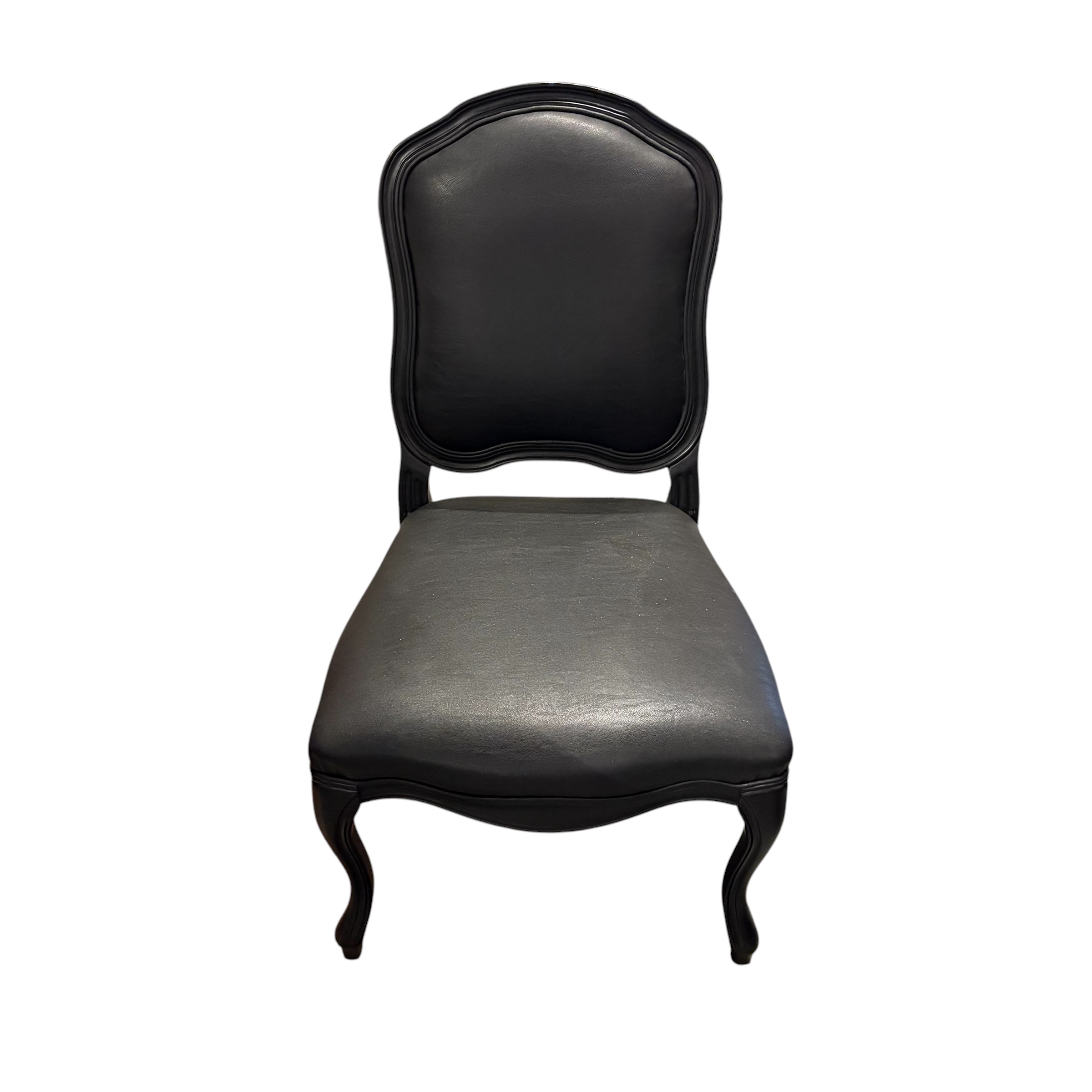 Set of 6 CB2 'Stick Around' Armless Chairs