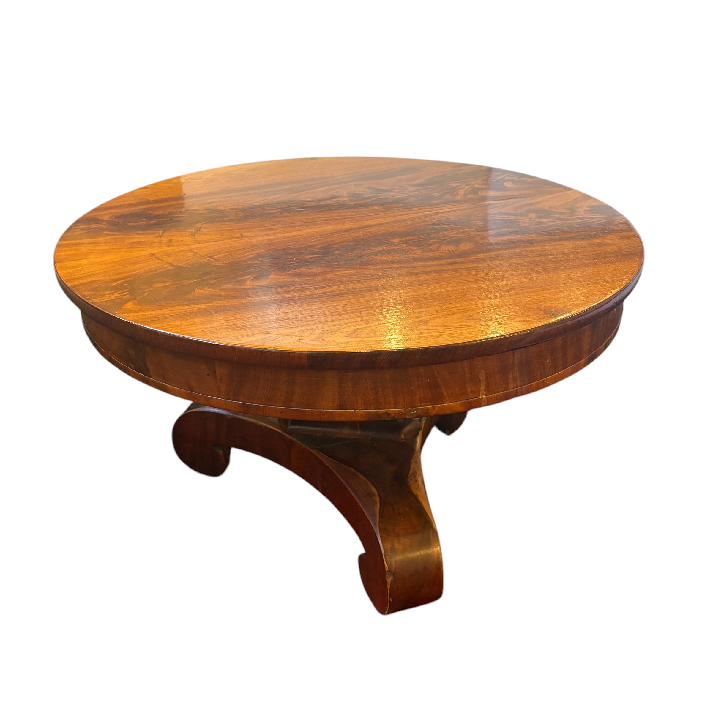 Small Flame Mahogany Coffee Table