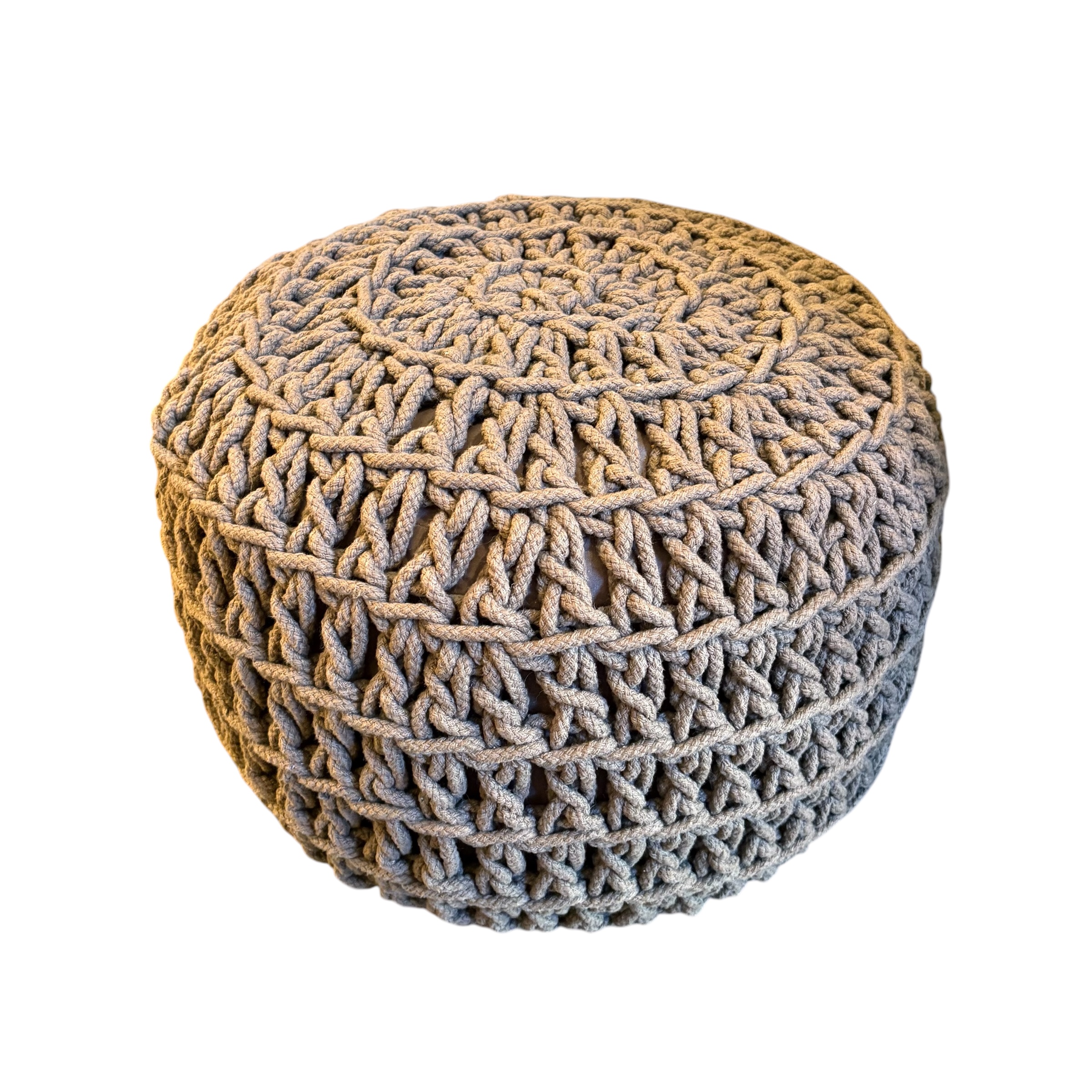 Urban Barn 'Daniela' Pouf in Brown