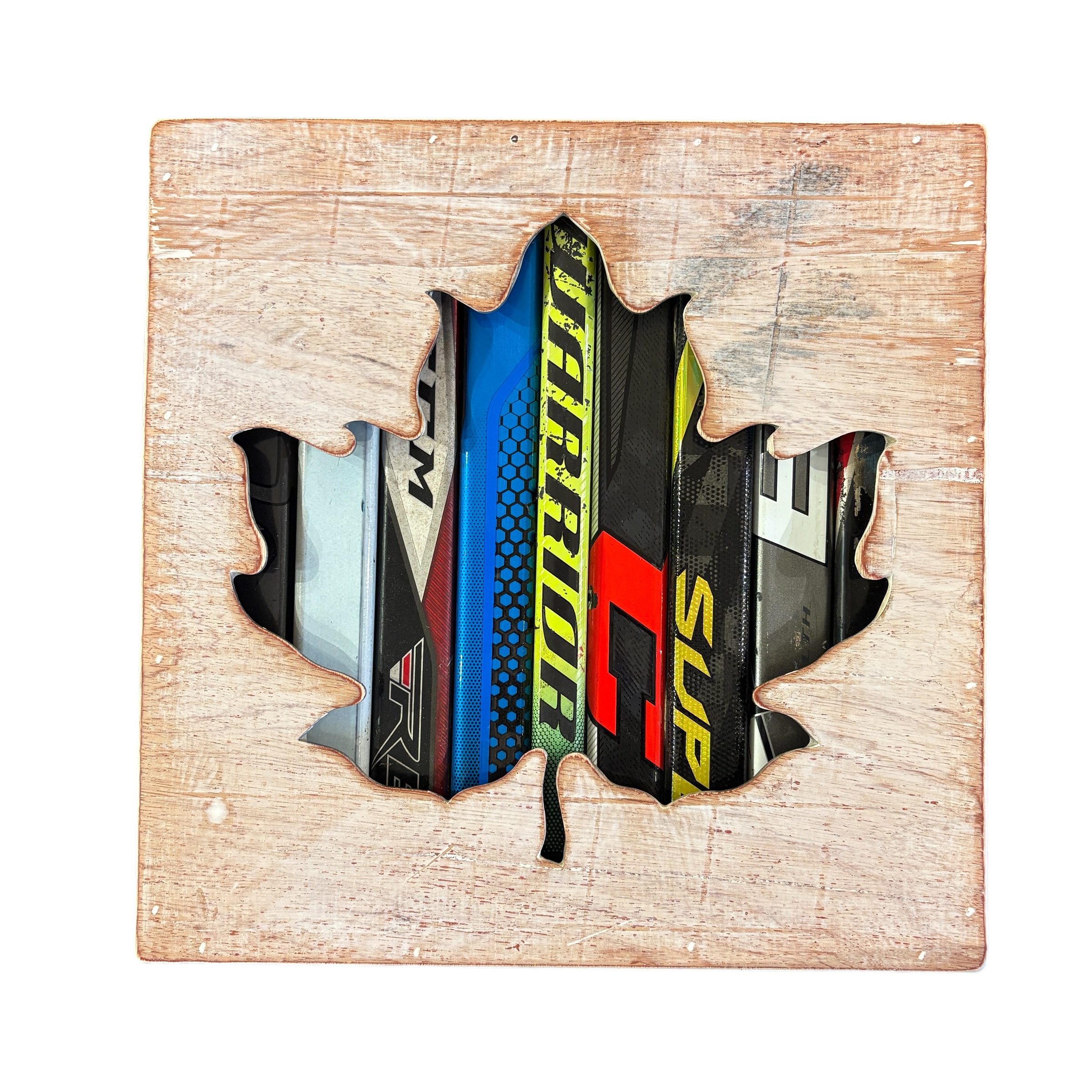 Reclaimed Hockey Stick Shadow Box