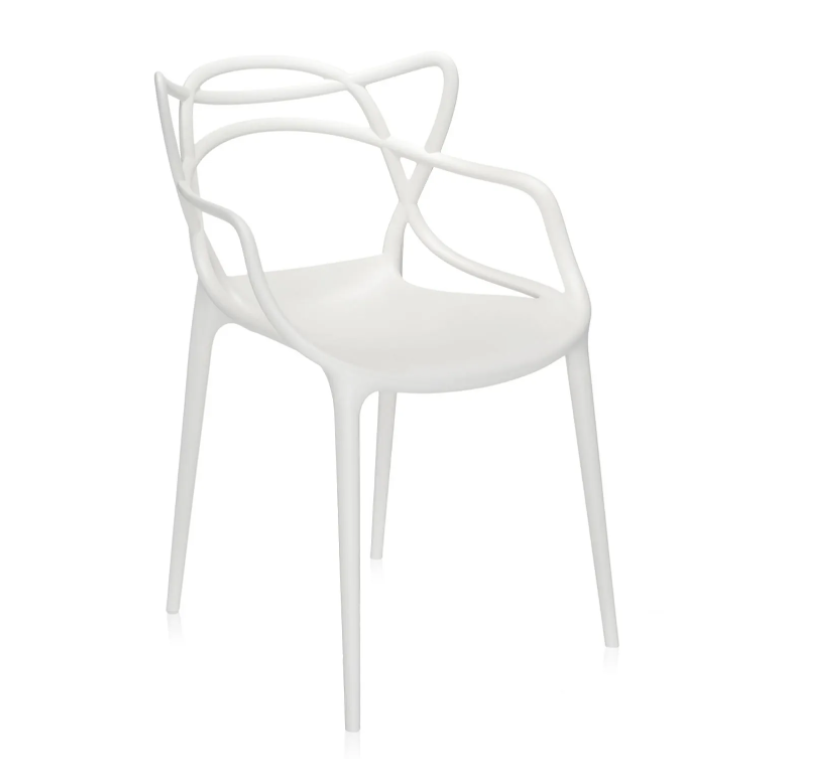 Kartell 'Masters' Chair in White