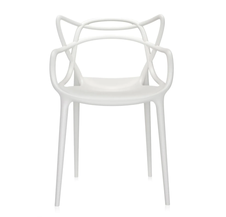 Kartell 'Masters' Chair in White - Image 2