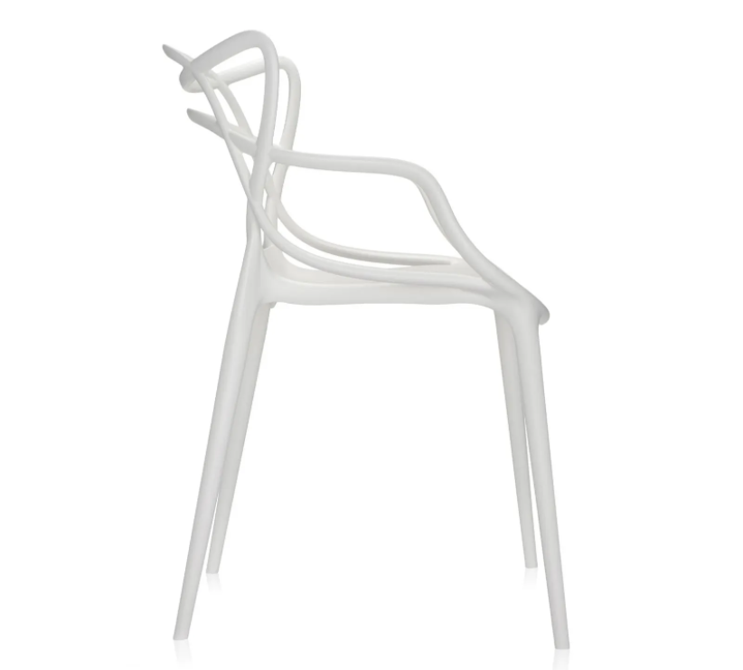 Kartell 'Masters' Chair in White - Image 3