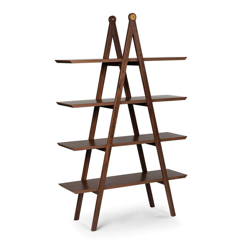 Walnut Shelving Unit - Coast Consignment - image 1
