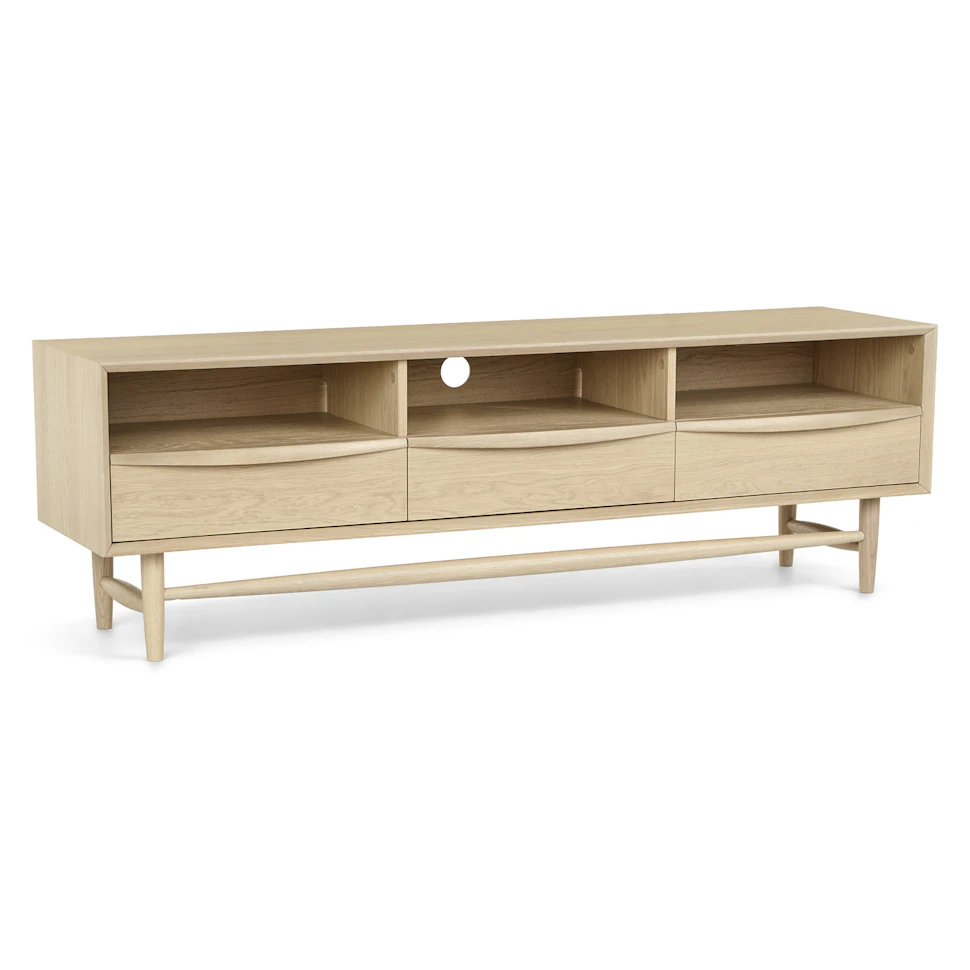 White Oak Low Media Unit - Coast Consignment - image 1