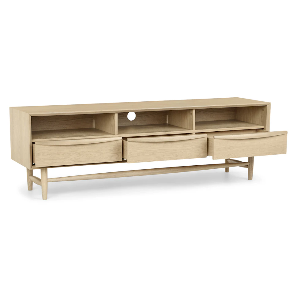White Oak Low Media Unit - Coast Consignment