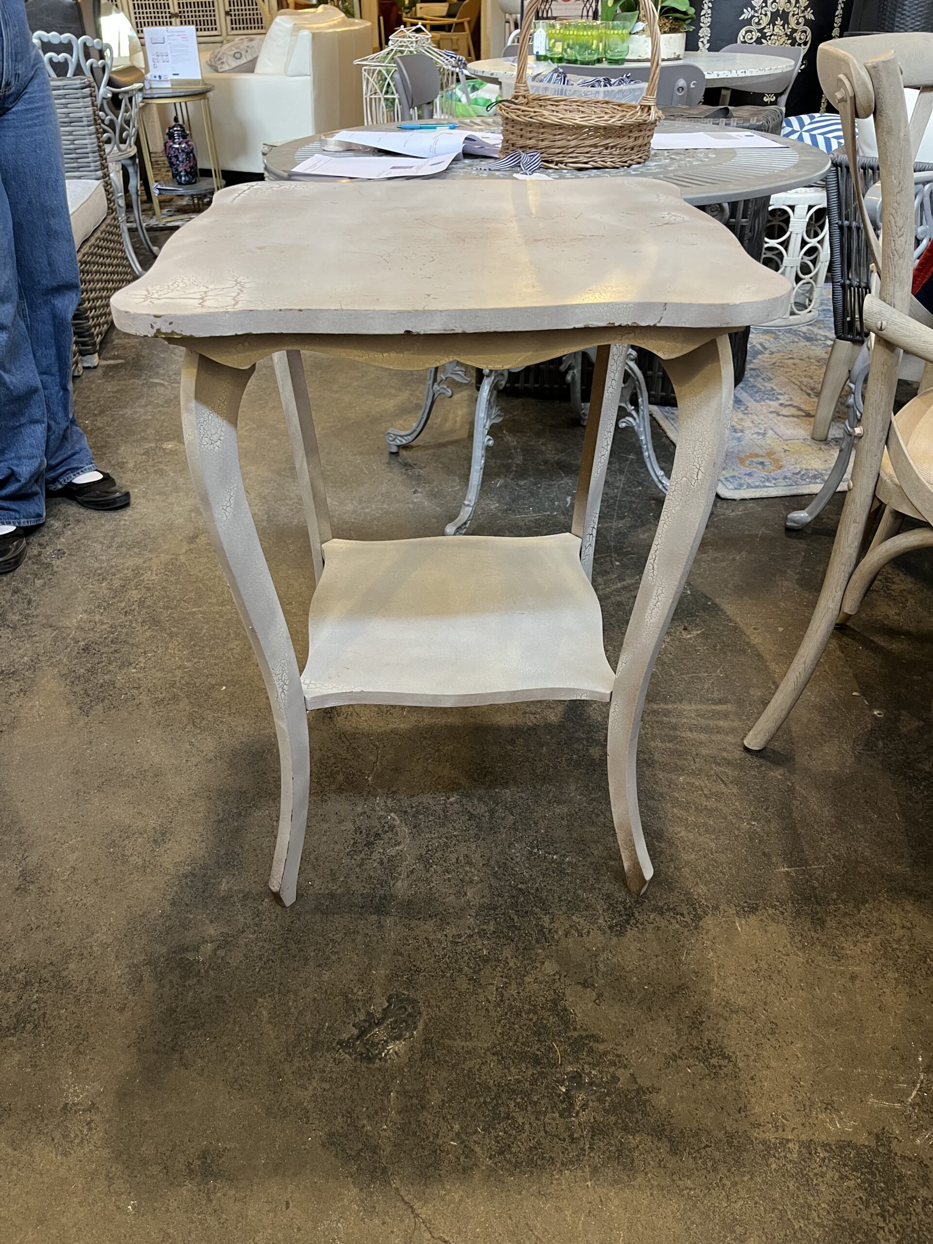 Antique Thomas Bell Side Table - Coast Consignment