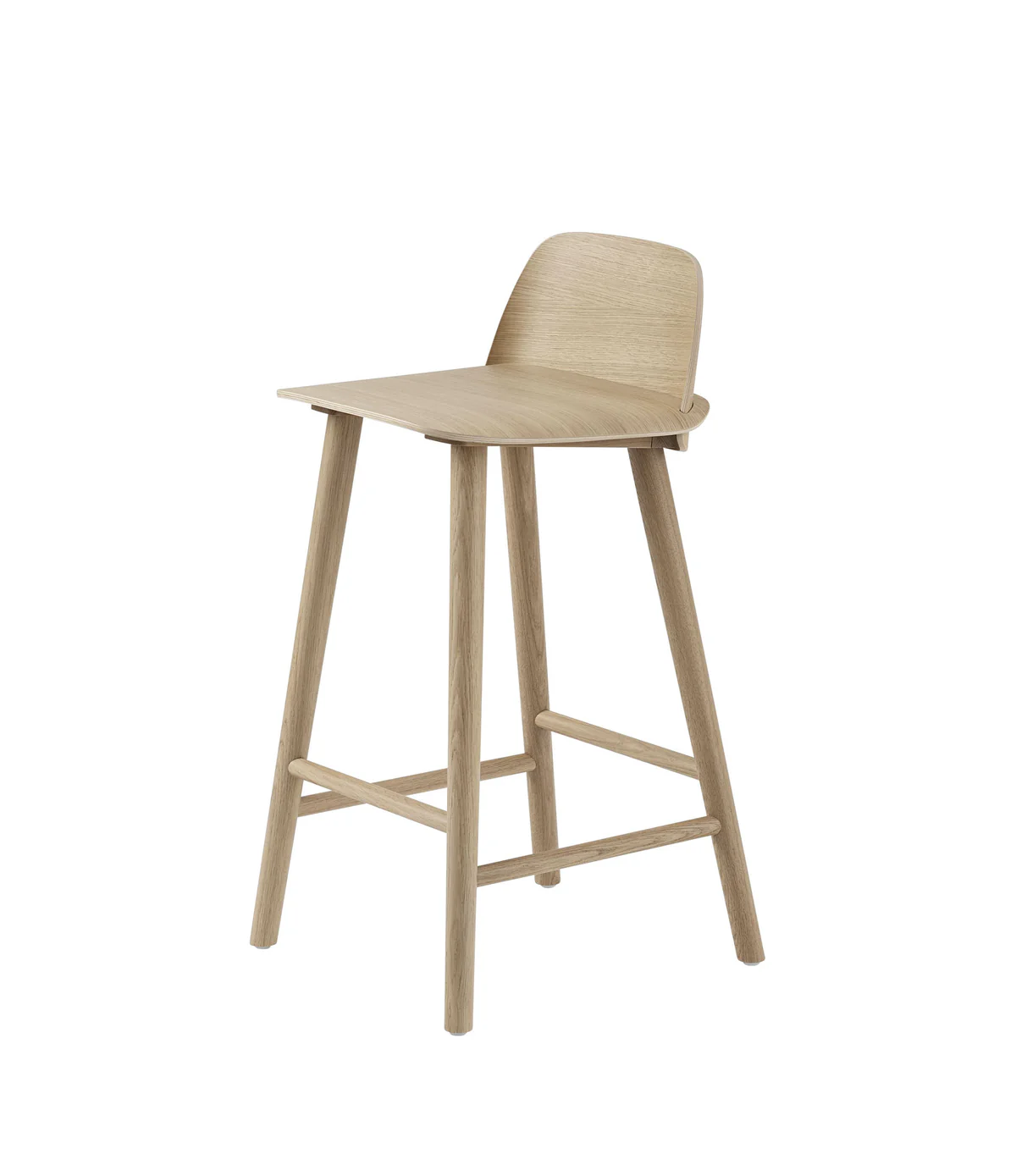 Set of 3 Muuto 'Nerd' Bar Stools - image 1