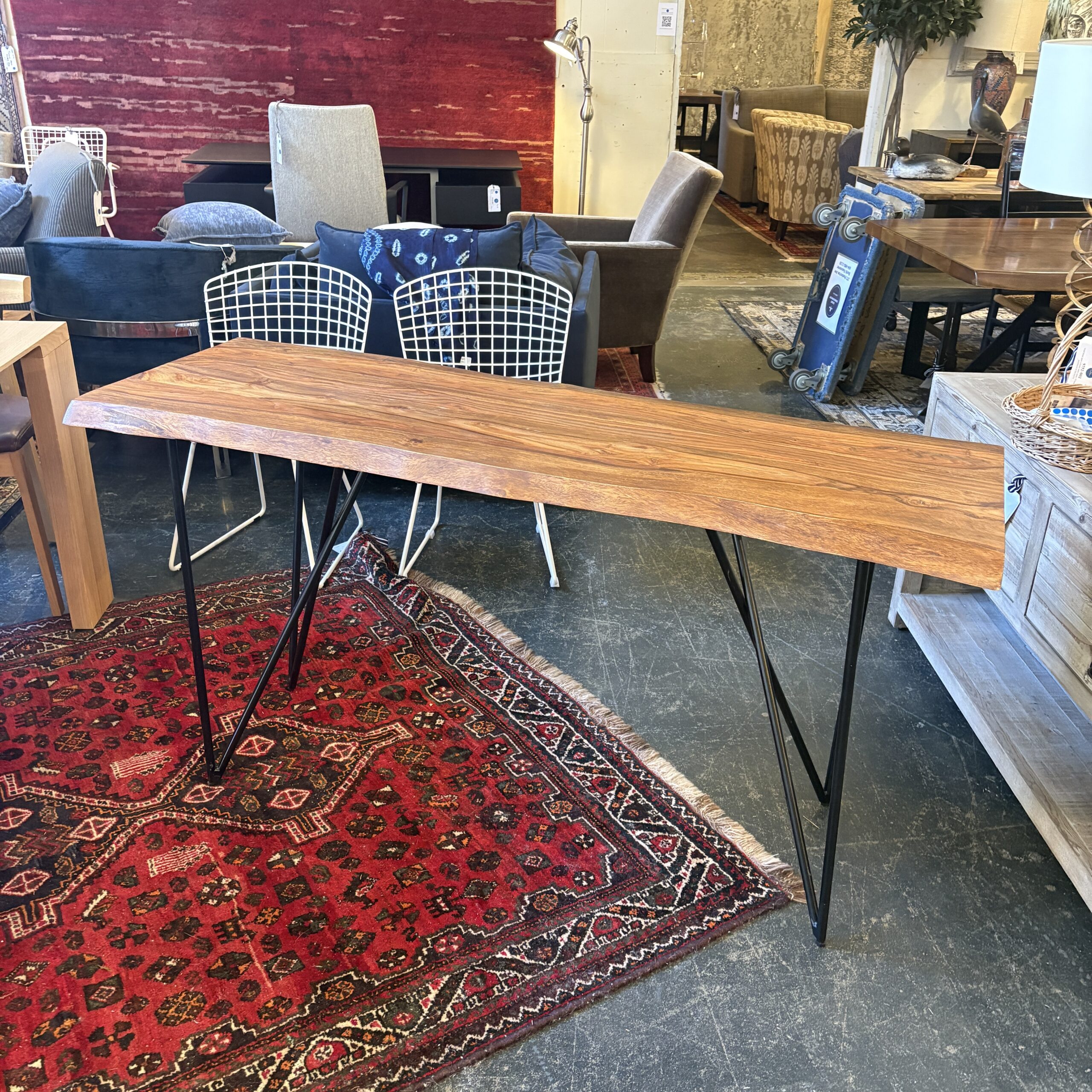 Live Edge Console Table - Coast Consignment