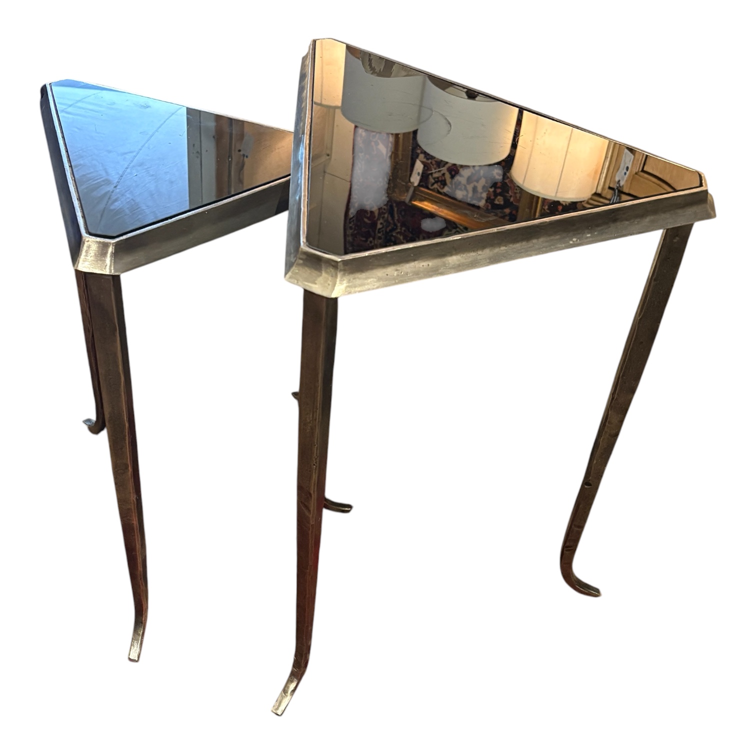 Pair of Post-Modern Nesting Tables - Coast Consignment - image 1