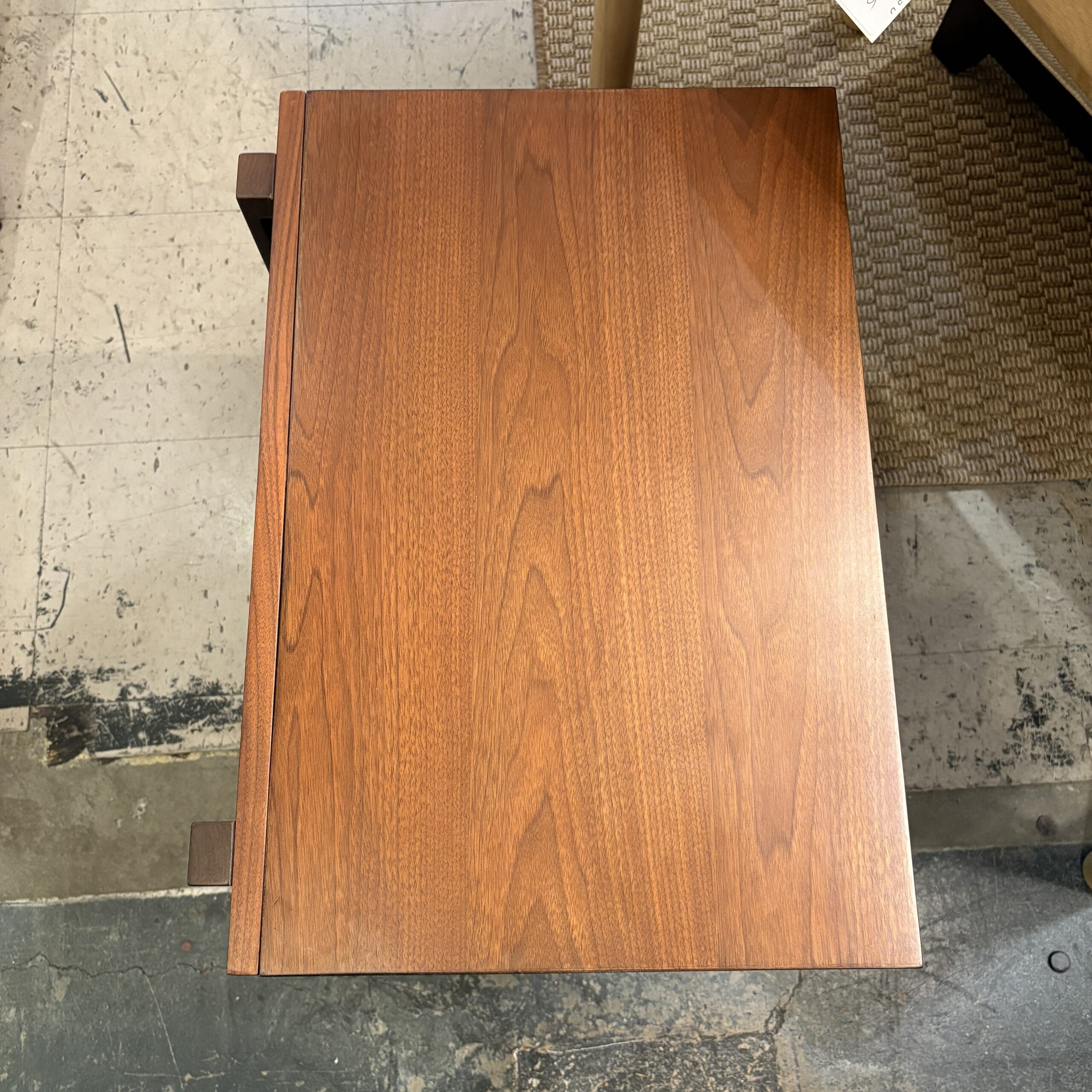 Walnut 2-Drawer Nightstand - Image 9
