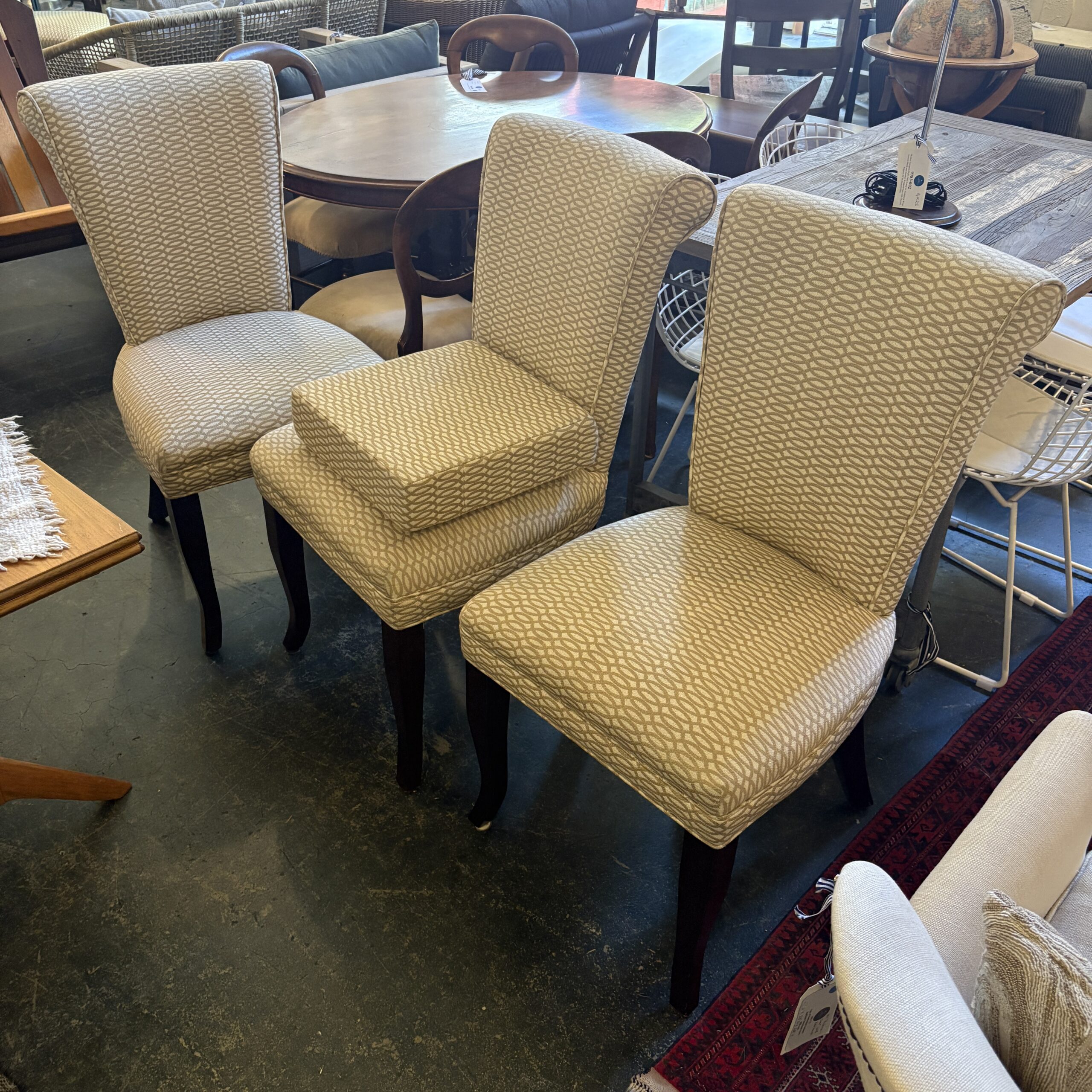 Set of 4 Custom Made Dining Chairs - Coast Consignment