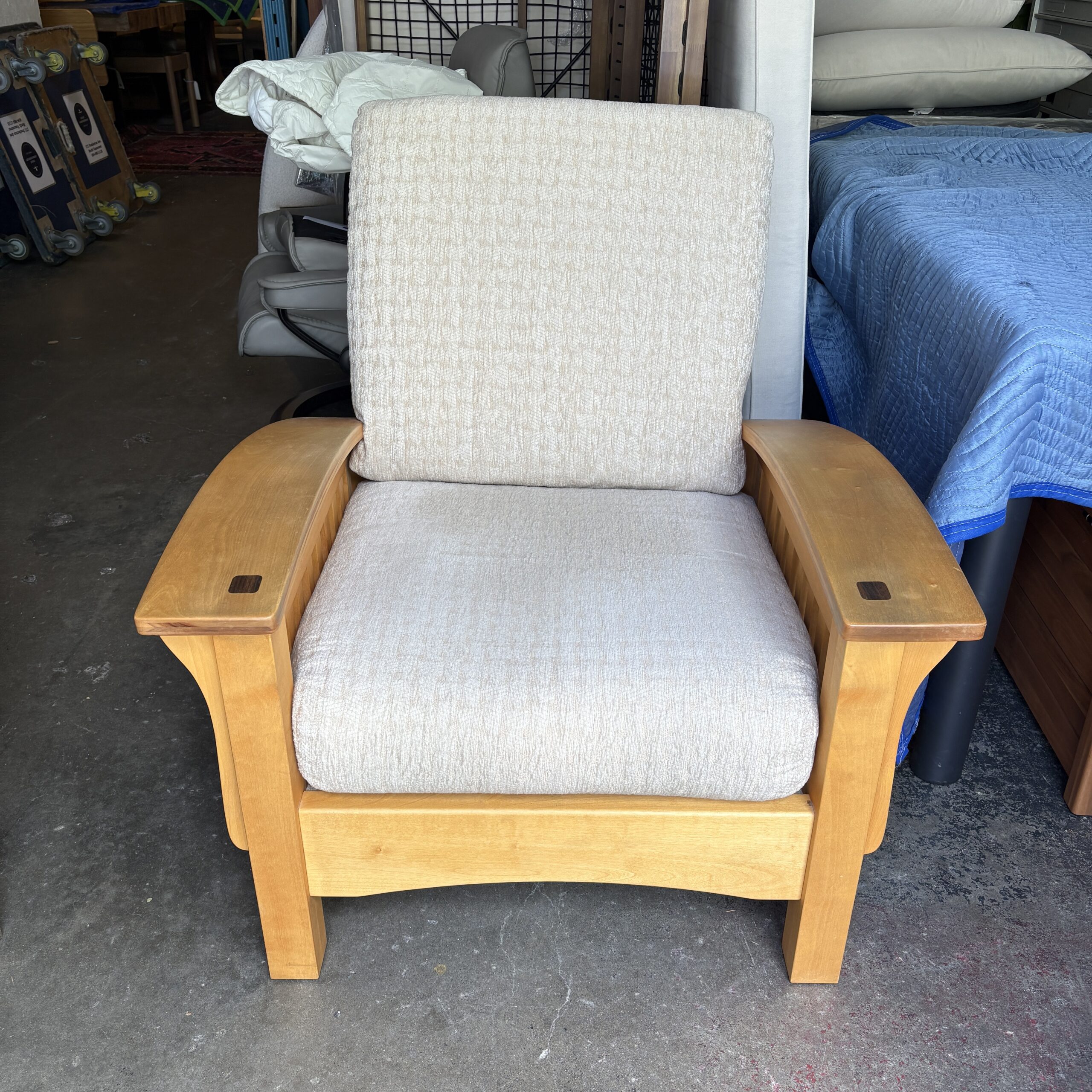 Stickley Spindle Morris Mission Chair - Coast Consignment