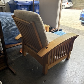 Stickley Spindle Morris Mission Chair - Coast Consignment