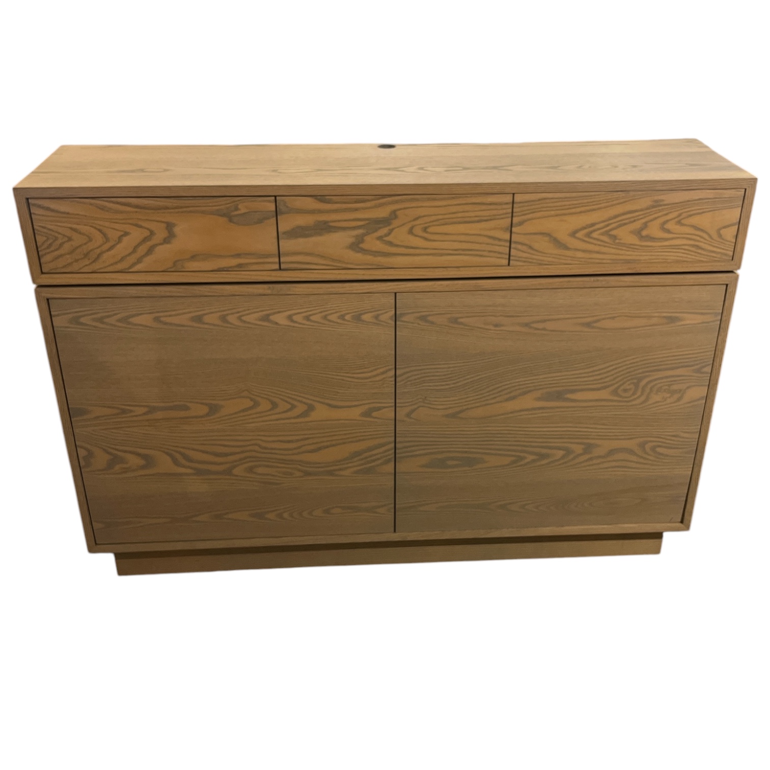 Ash Wood TV Console - Coast Consignment