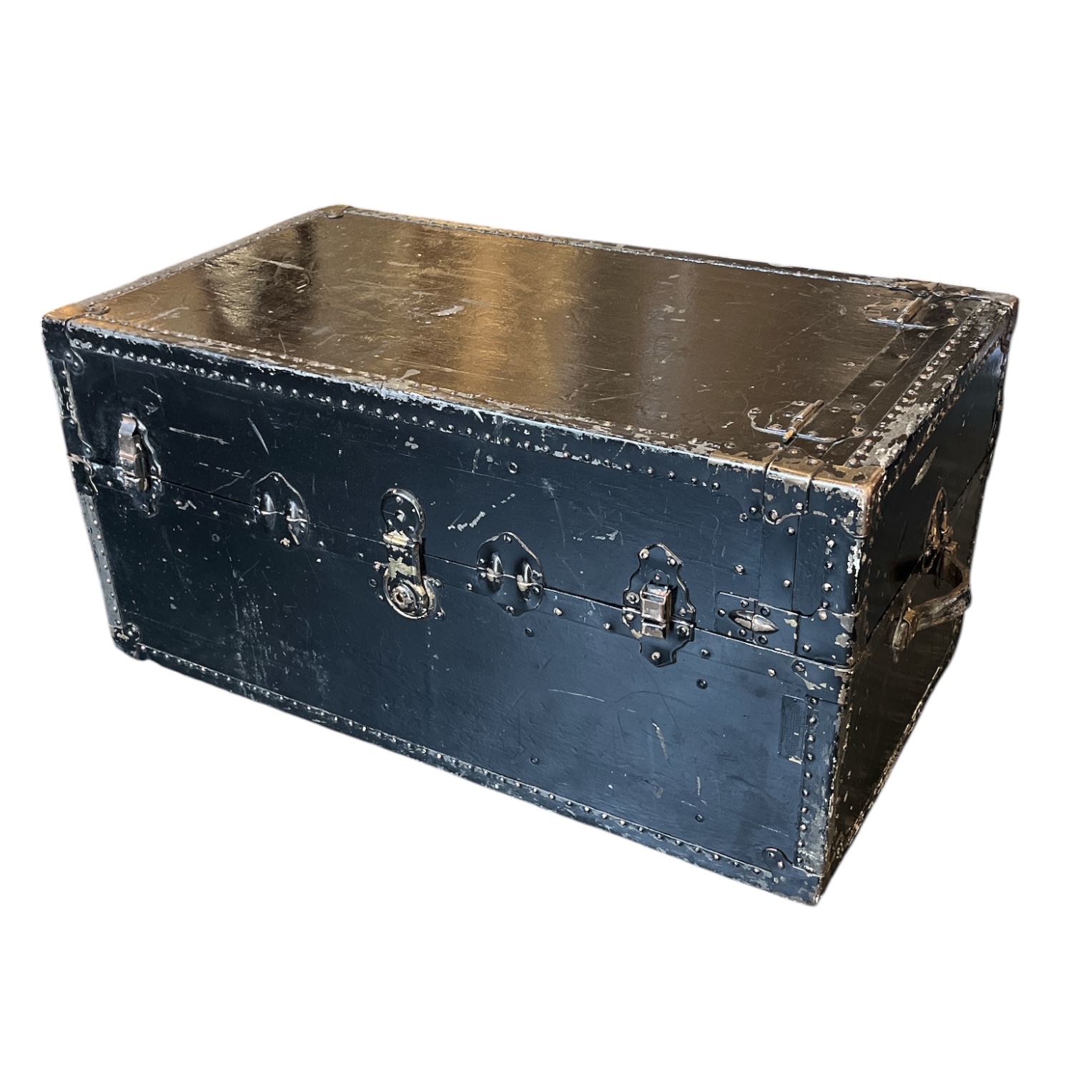 Antique Wardrobe Trunk - Coast Consignment