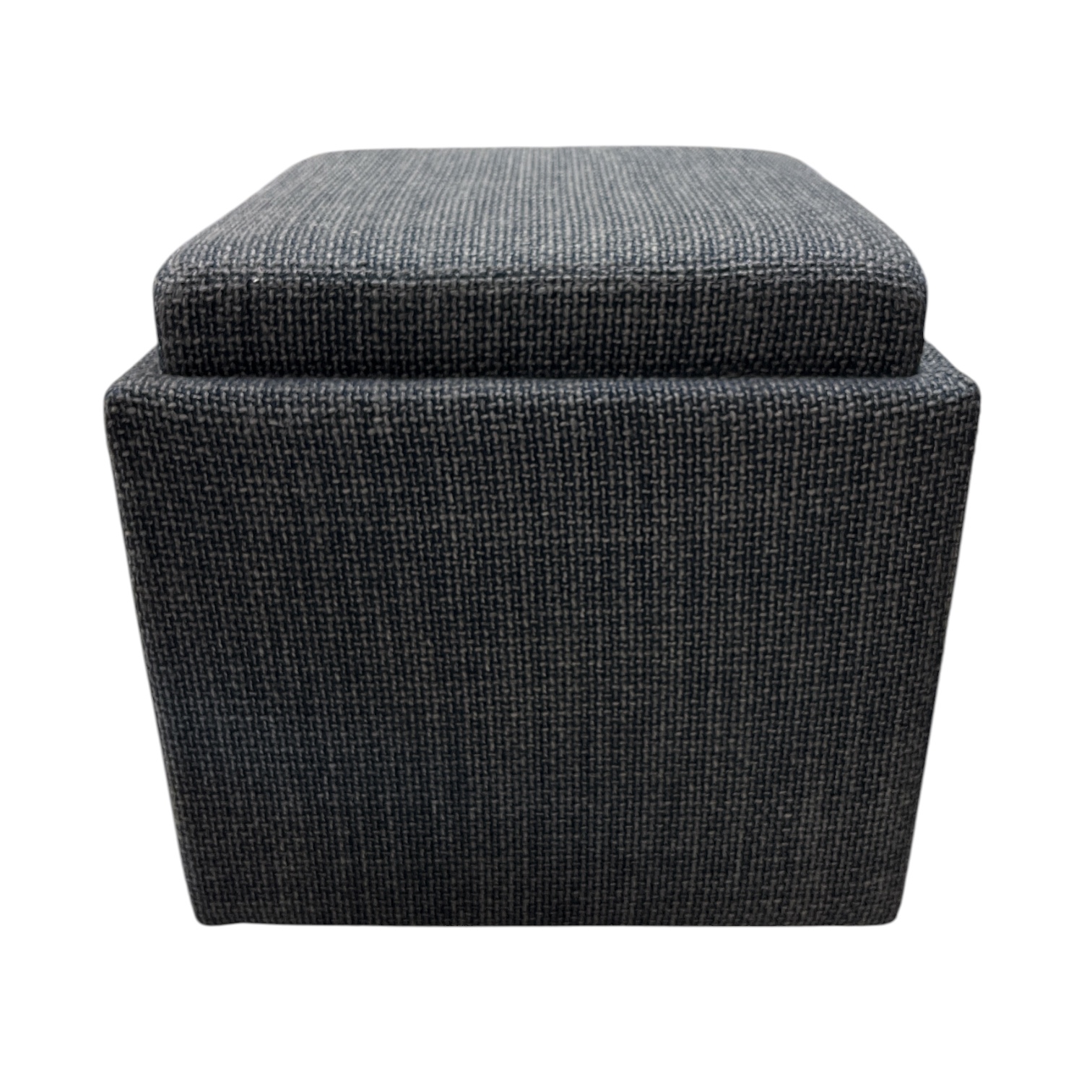 Square Storage Rolling Ottoman