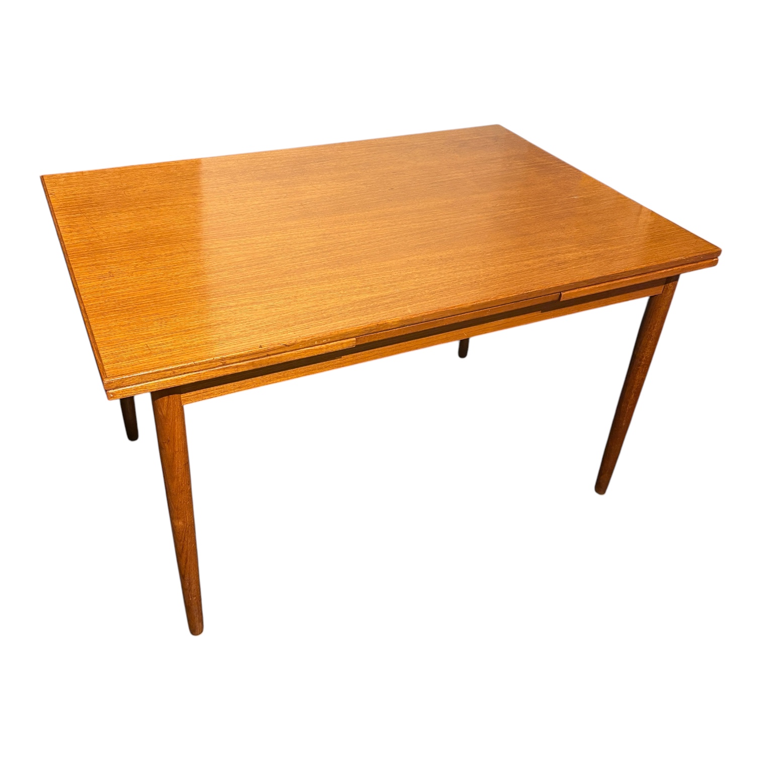 MCM Teak Extendable Dining Table - Coast Consignment