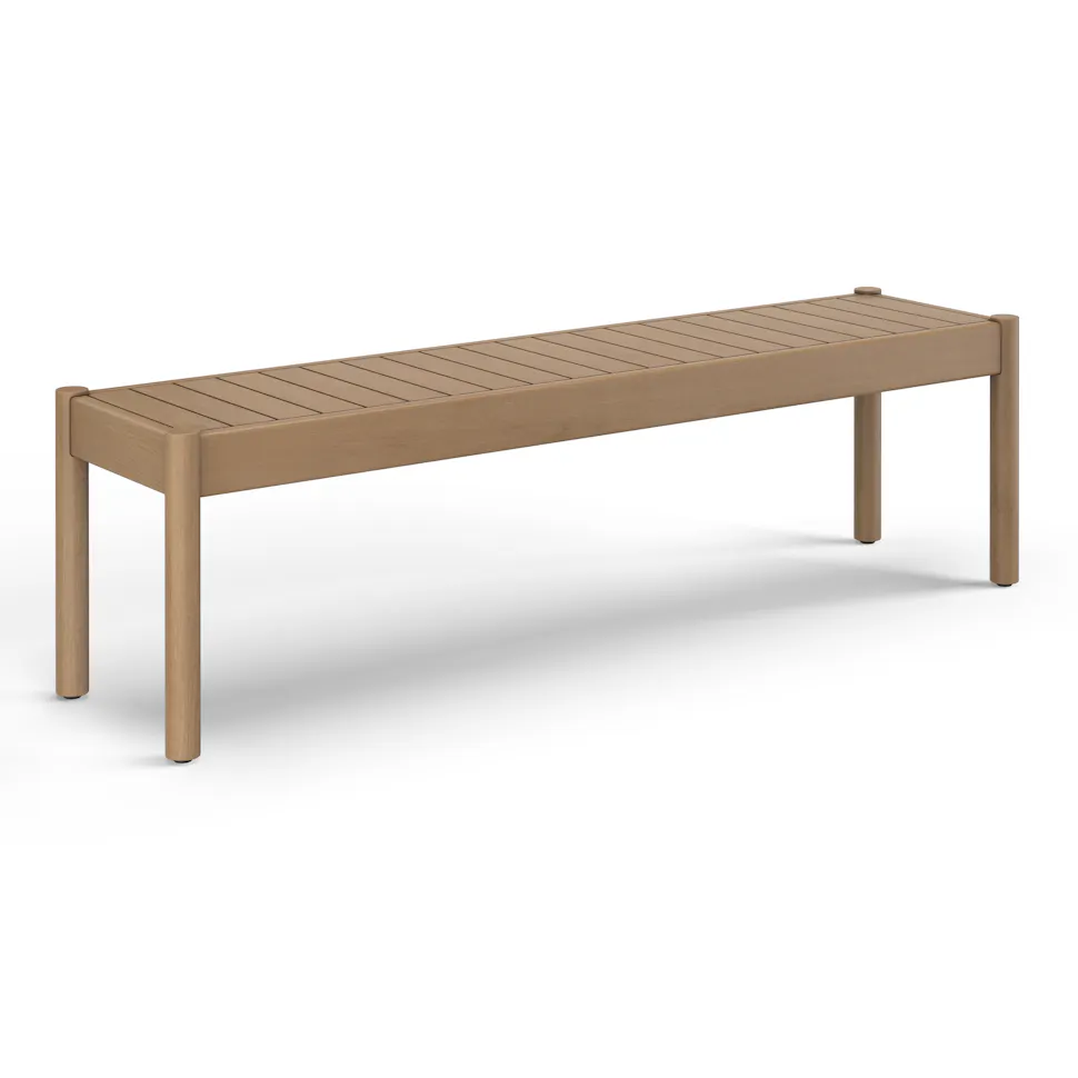 Eucalyptus 65" Outdoor Bench - Coast Consignment