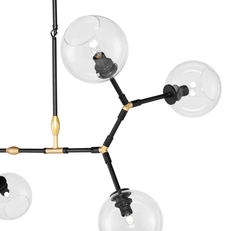 Nuevo 'Atom 5' Chandelier - Coast Consignment