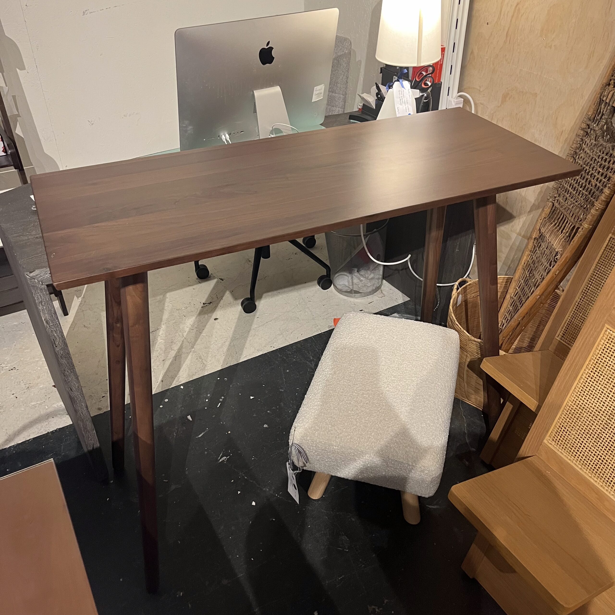 Walnut Bar Table - Coast Consignment