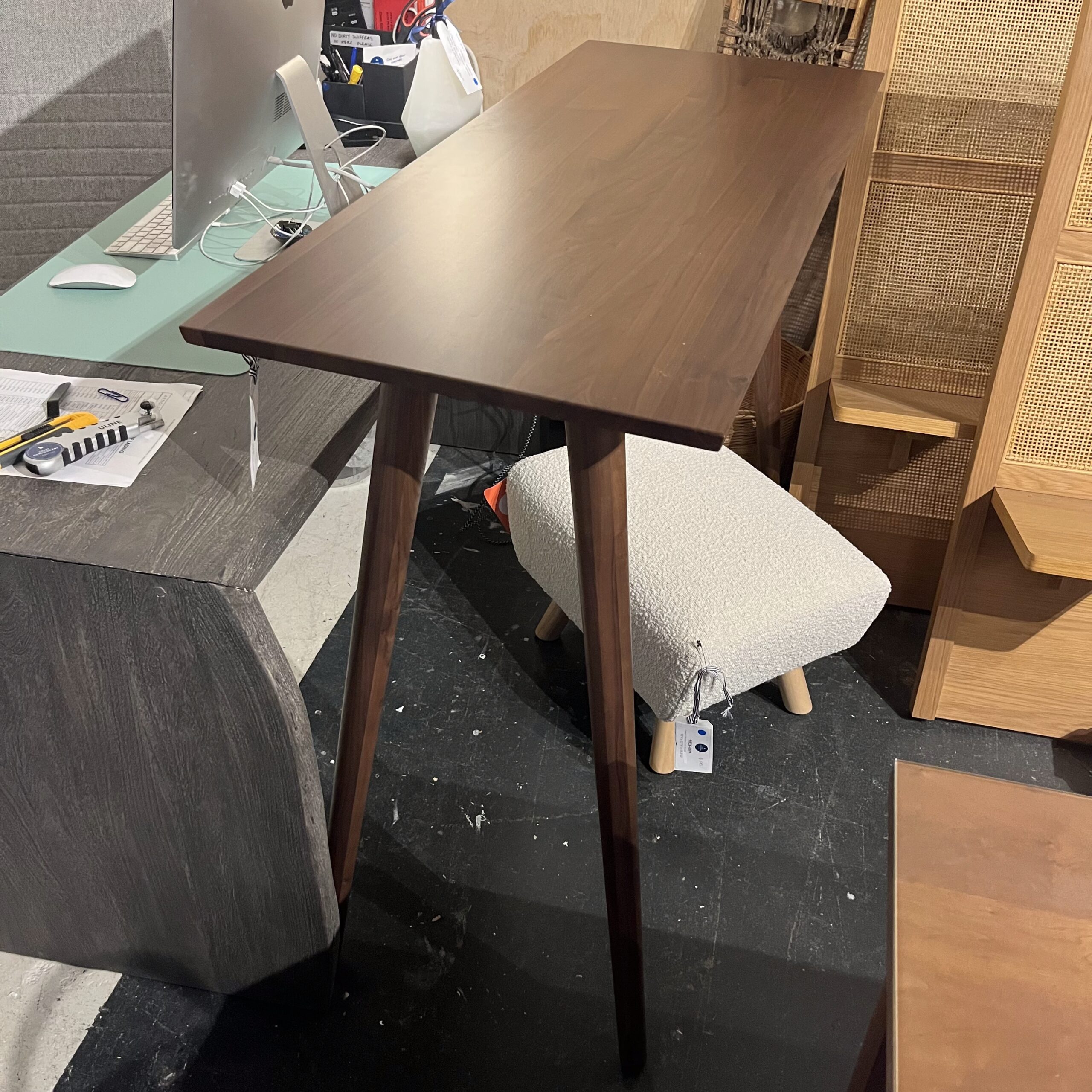 Walnut Bar Table - Coast Consignment