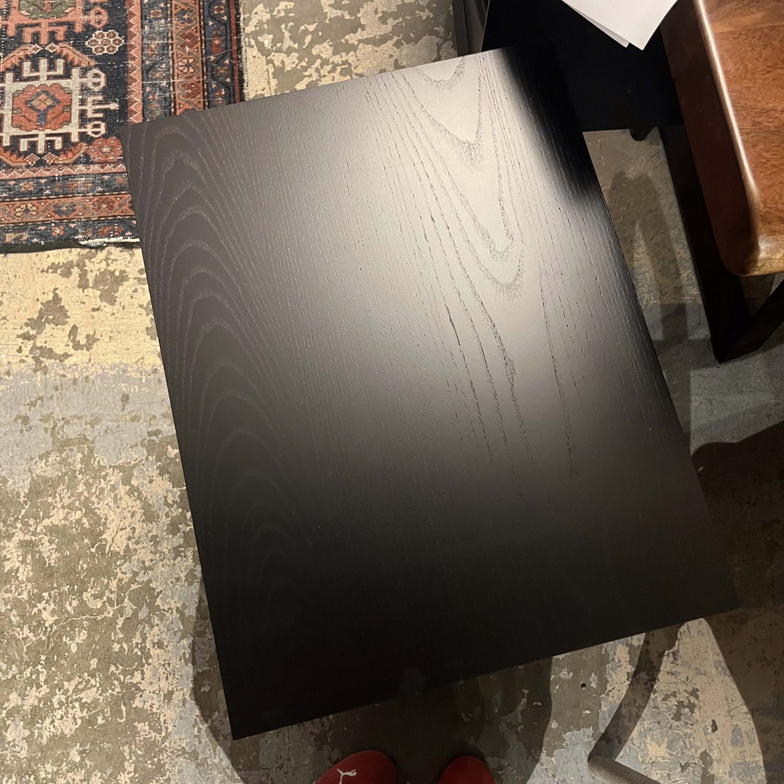Pair of Black Ash 2-Drawer Nightstands - Coast Consignment