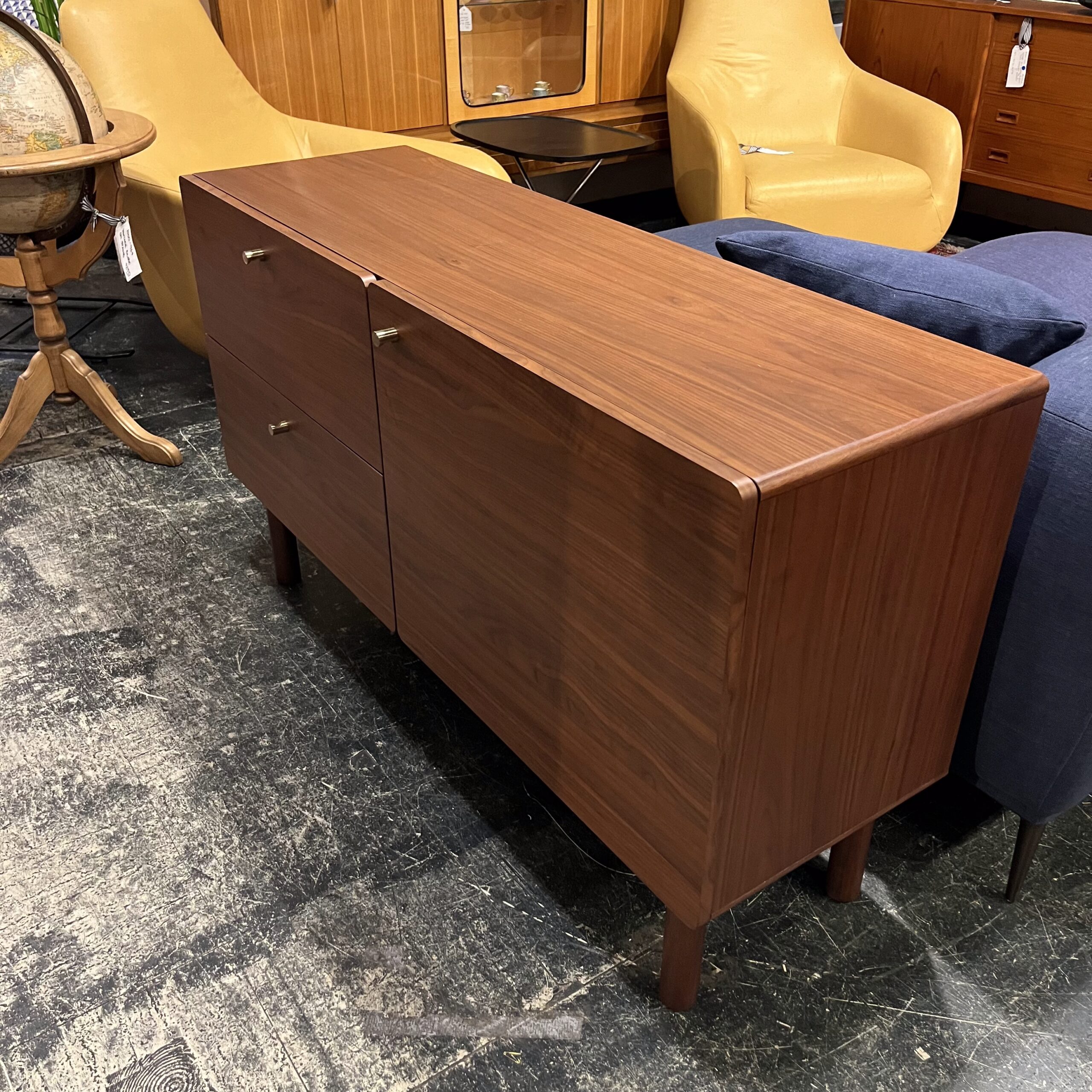 Walnut 50" Sideboard - Coast Consignment