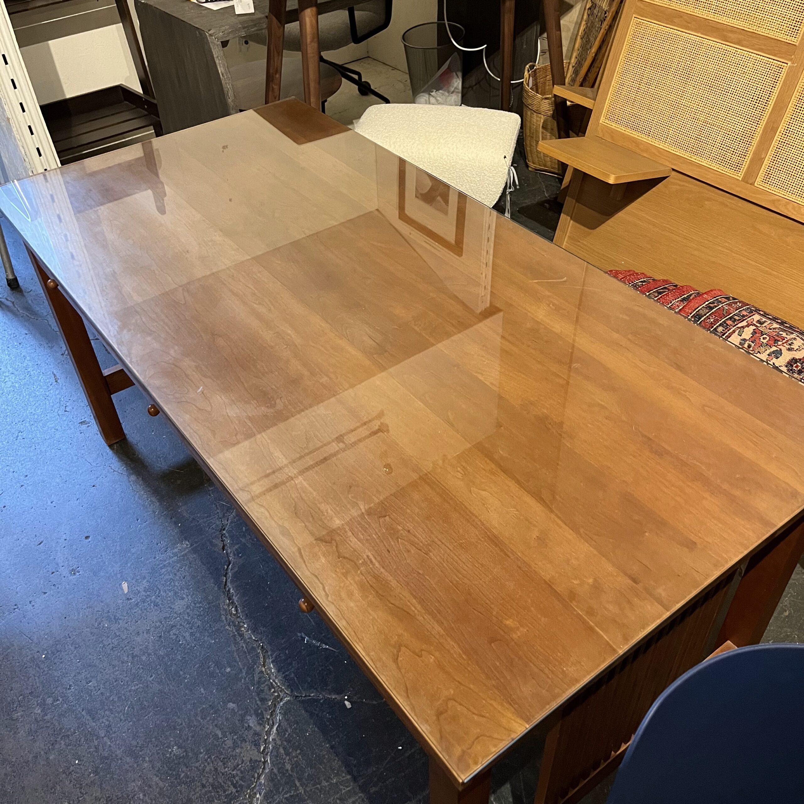 Stickley Spindle 'Computer Work Table' in Cherry - Coast Consignment