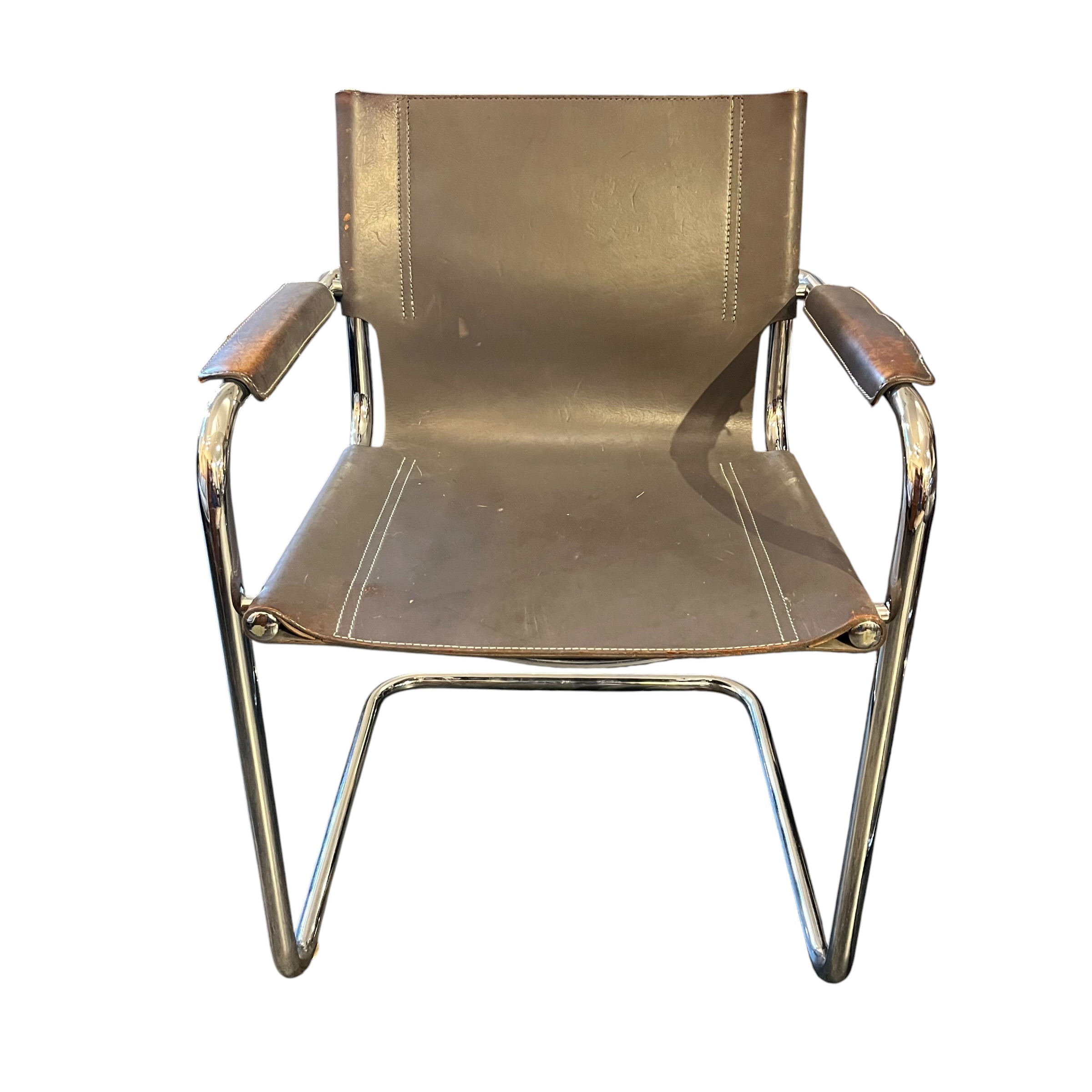 Vintage Matteo Grassi Bauhaus-Style Cantilever Chairs - Coast Consignment - image 1