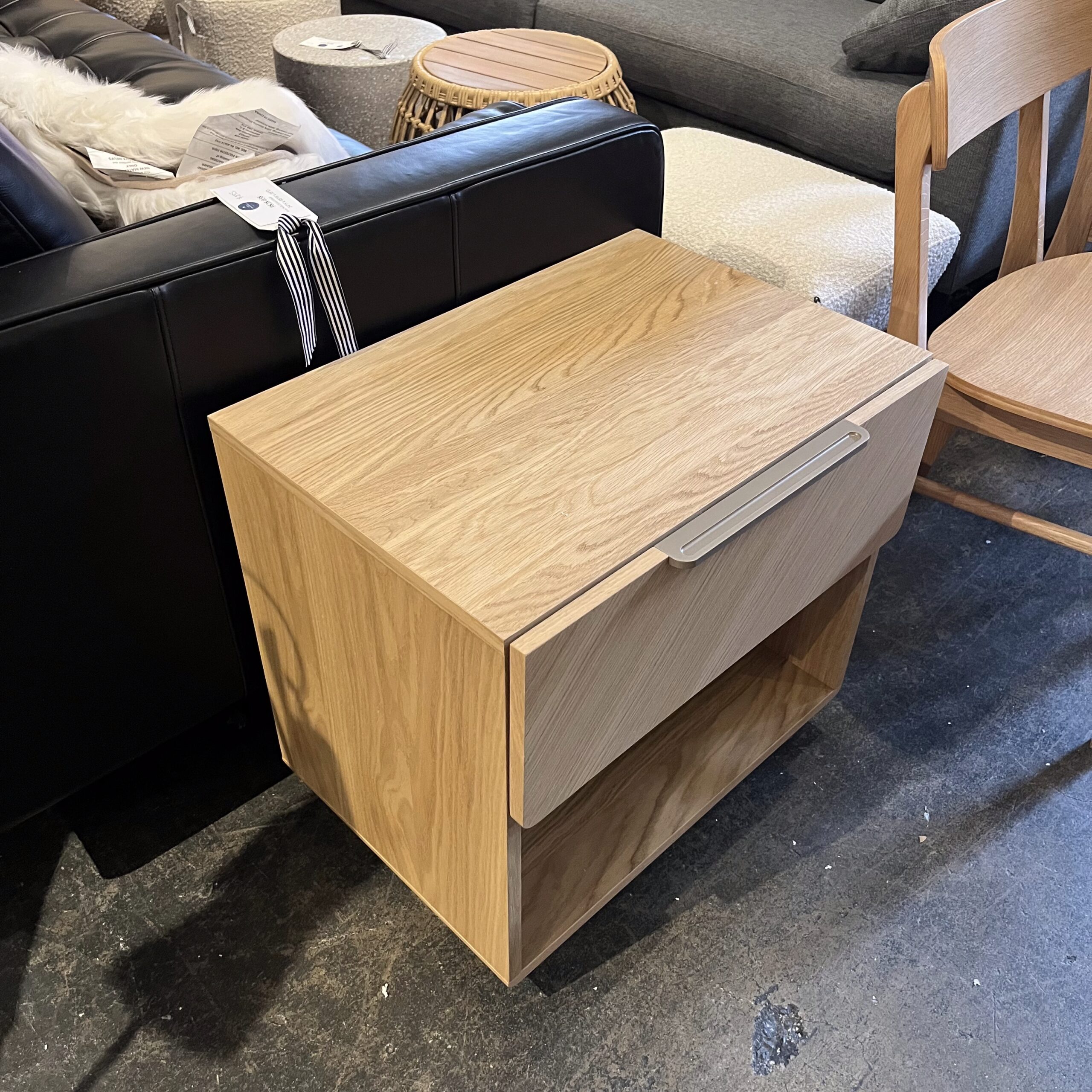 Oak 1-Drawer Nightstand - Coast Consignment