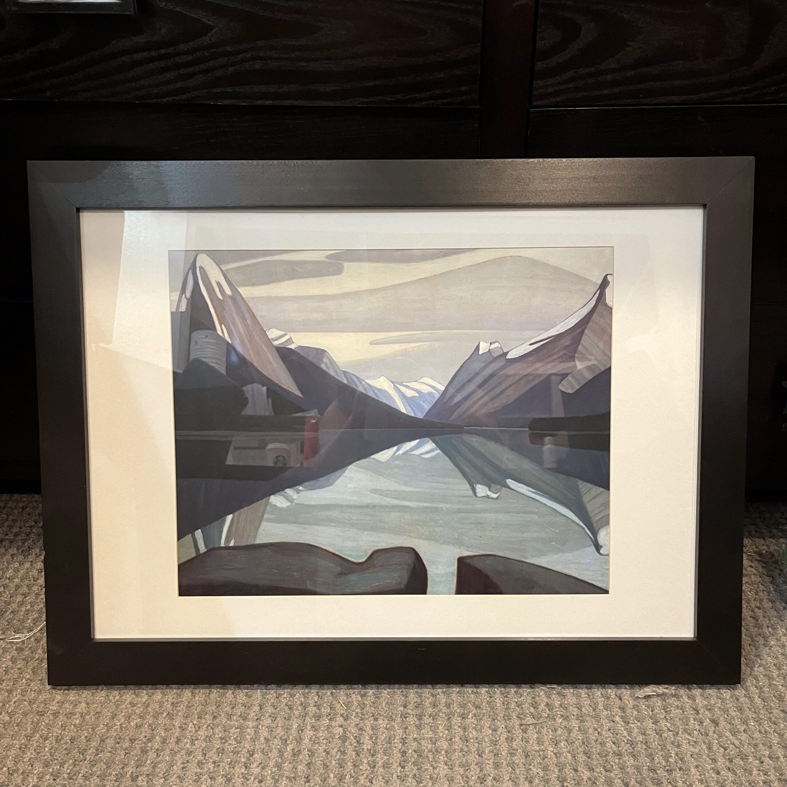 Lawren Harris (1885-1970) "Maligne Lake, Jasper Park" Print - Coast Consignment