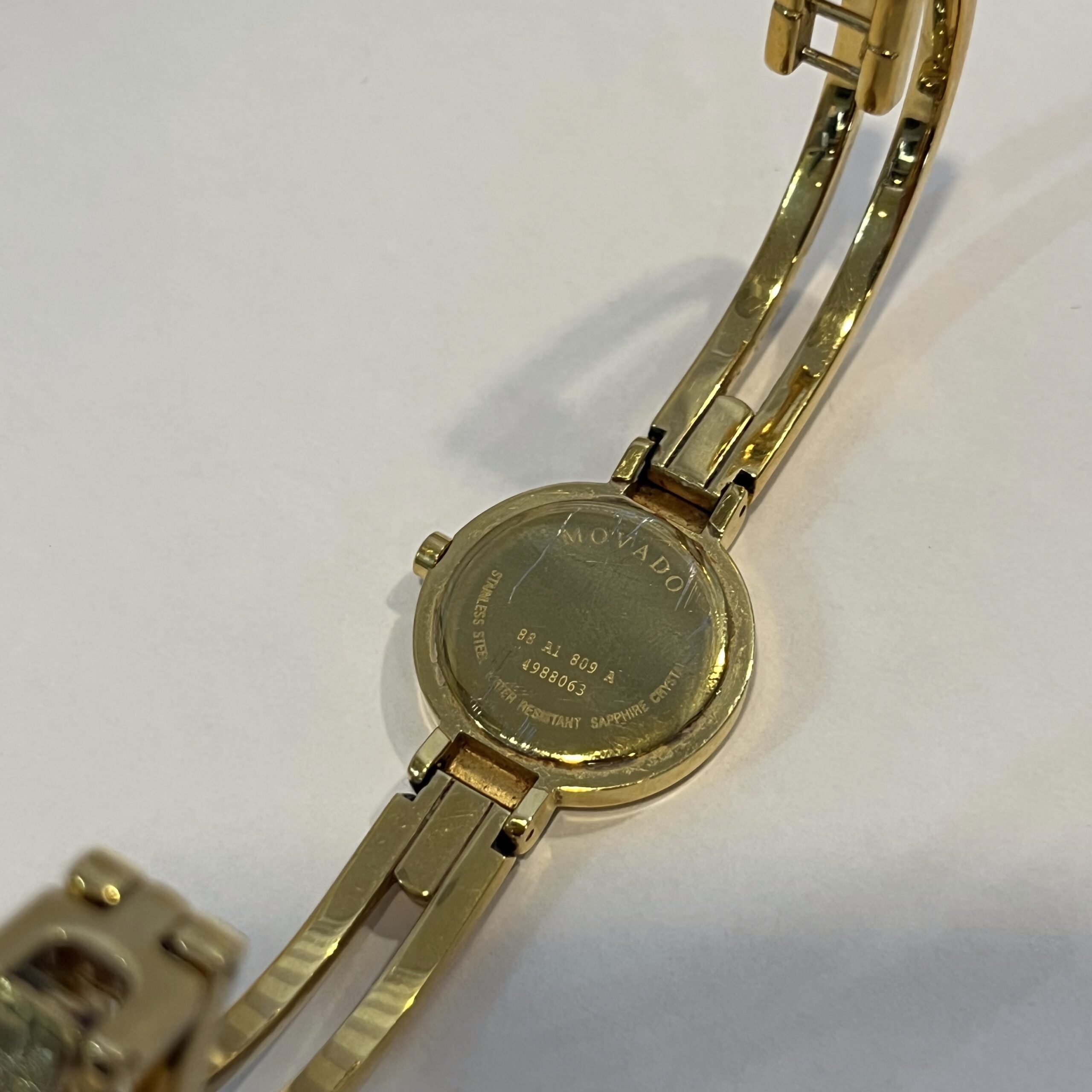 Movado 'Harmony' Ladies Bangle Watch - Coast Consignment