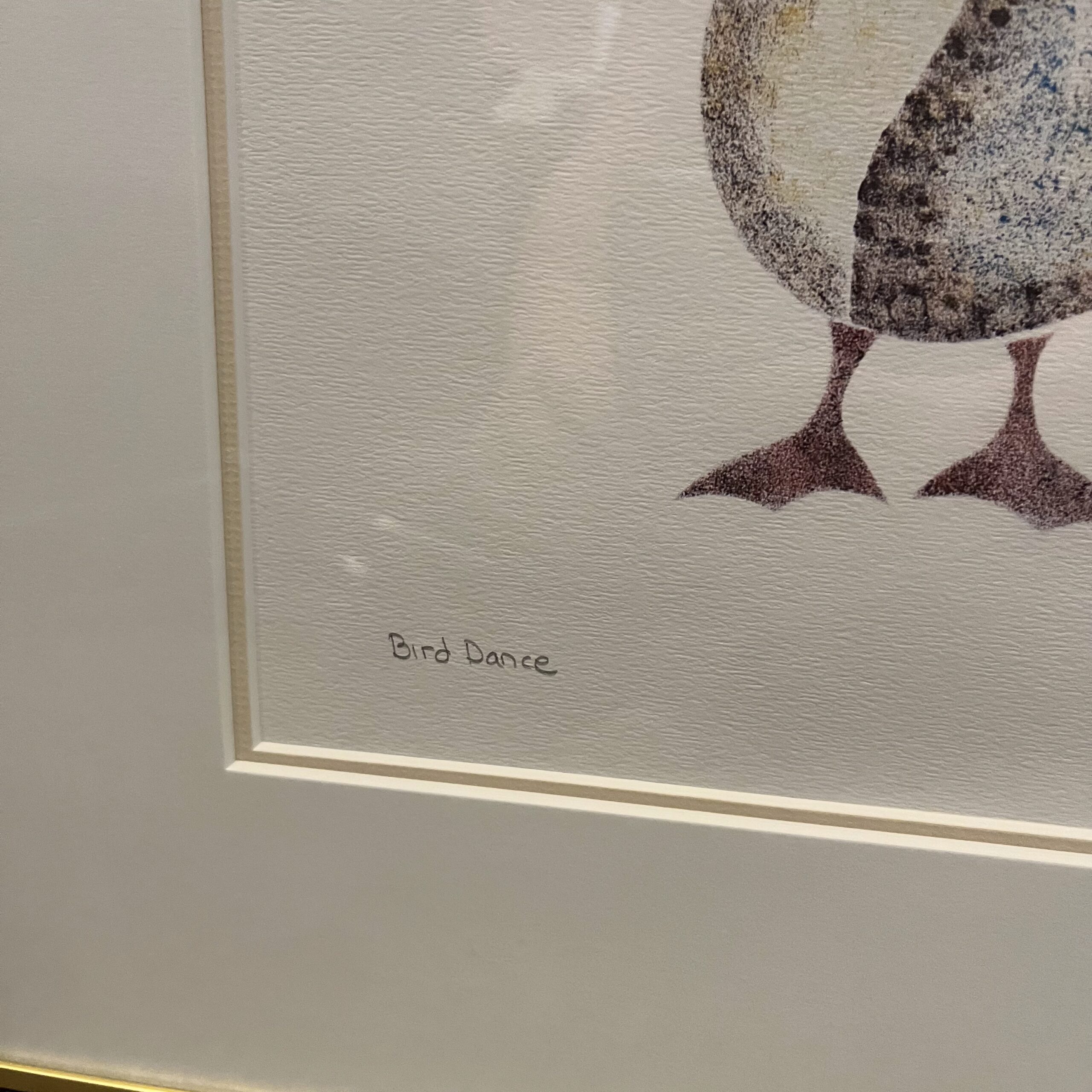 Isaac Bignell (1958-1995) "Bird Dance" Silkscreen Print - Coast Consignment