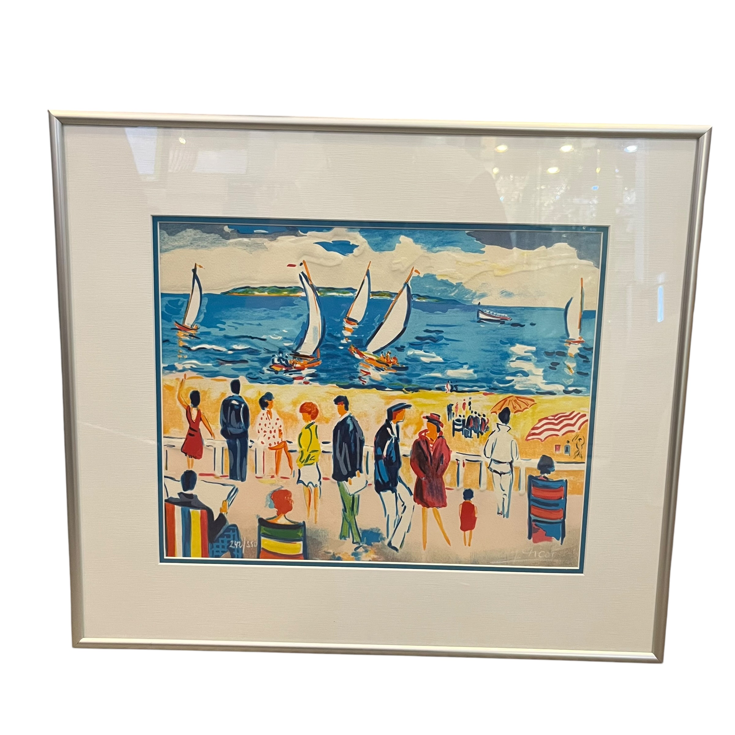 Jean-Claude Picot (1933-2020) Serigraph Print - Coast Consignment - image 1