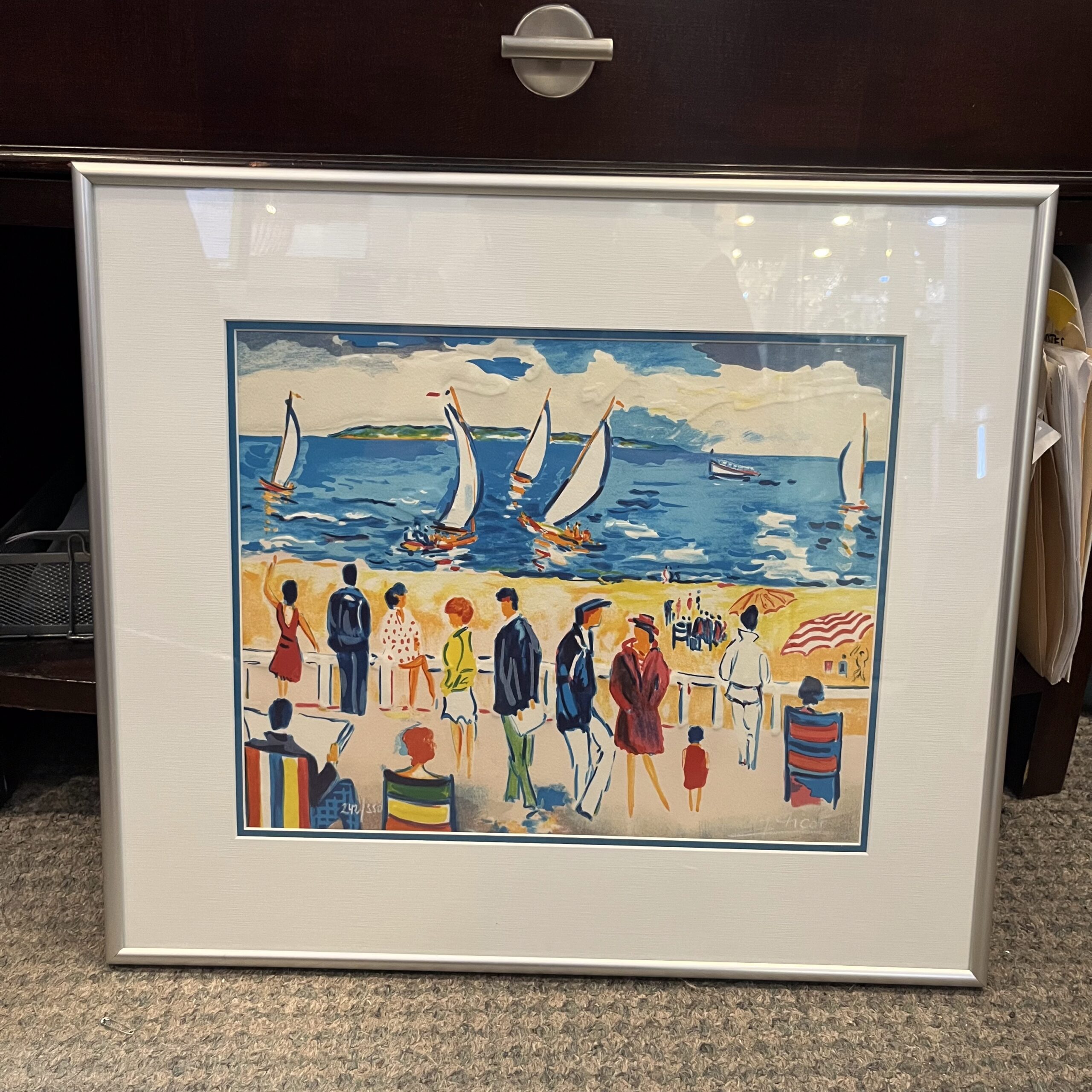 Jean-Claude Picot (1933-2020) Serigraph Print - Coast Consignment
