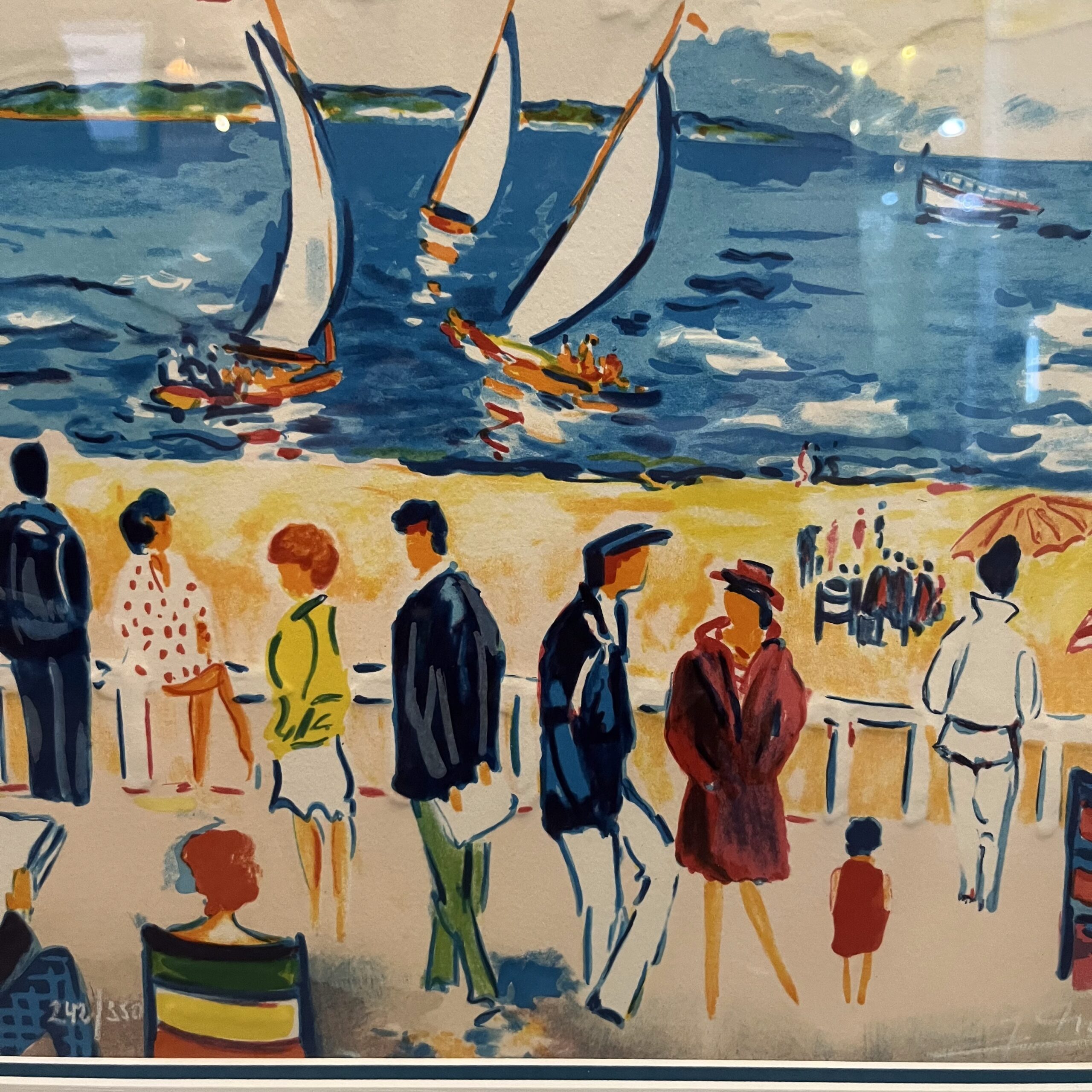 Jean-Claude Picot (1933-2020) Serigraph Print - Coast Consignment