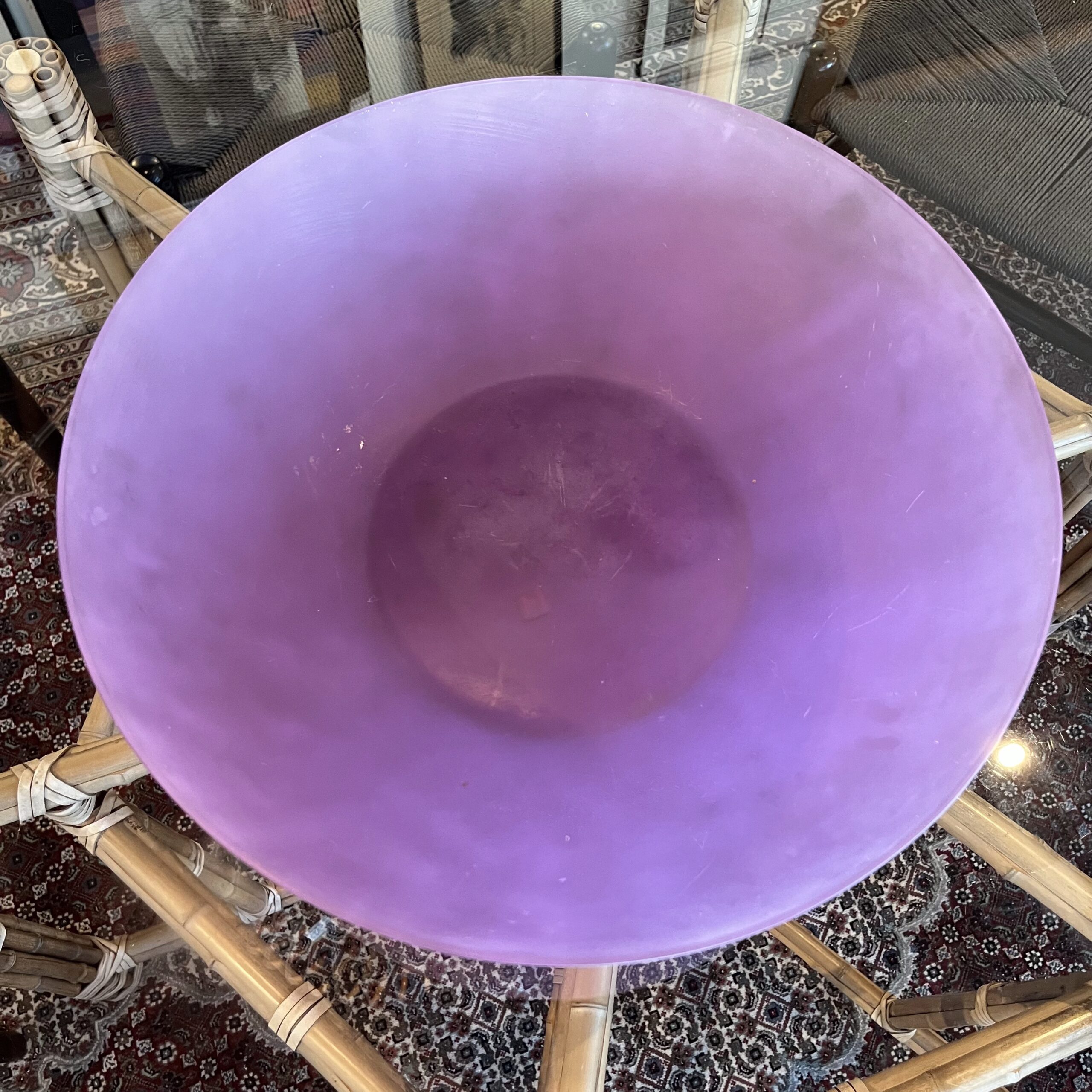 Martha Sturdy Large Lavender Bowl - Coast Consignment