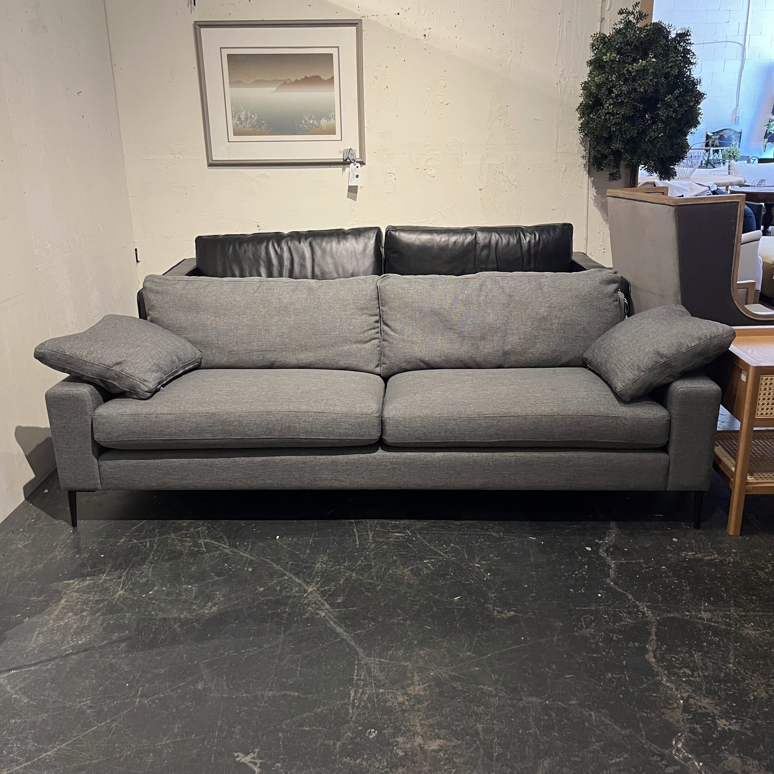 Gravel Grey Sofa - Coast Consignment