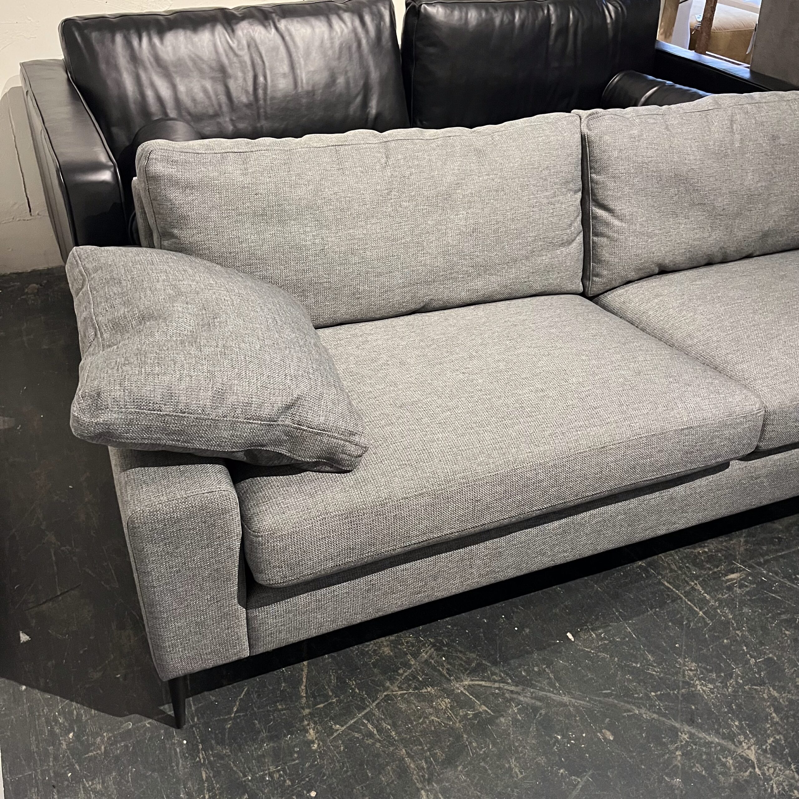 Gravel Grey Sofa - Coast Consignment