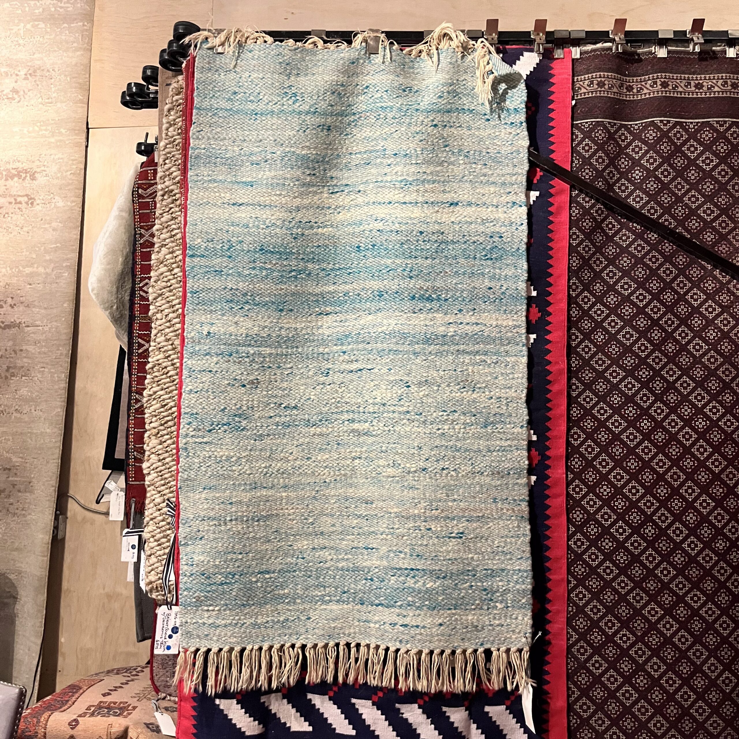 Turquoise Tibetan Rug - 3'x5'1 - Coast Consignment