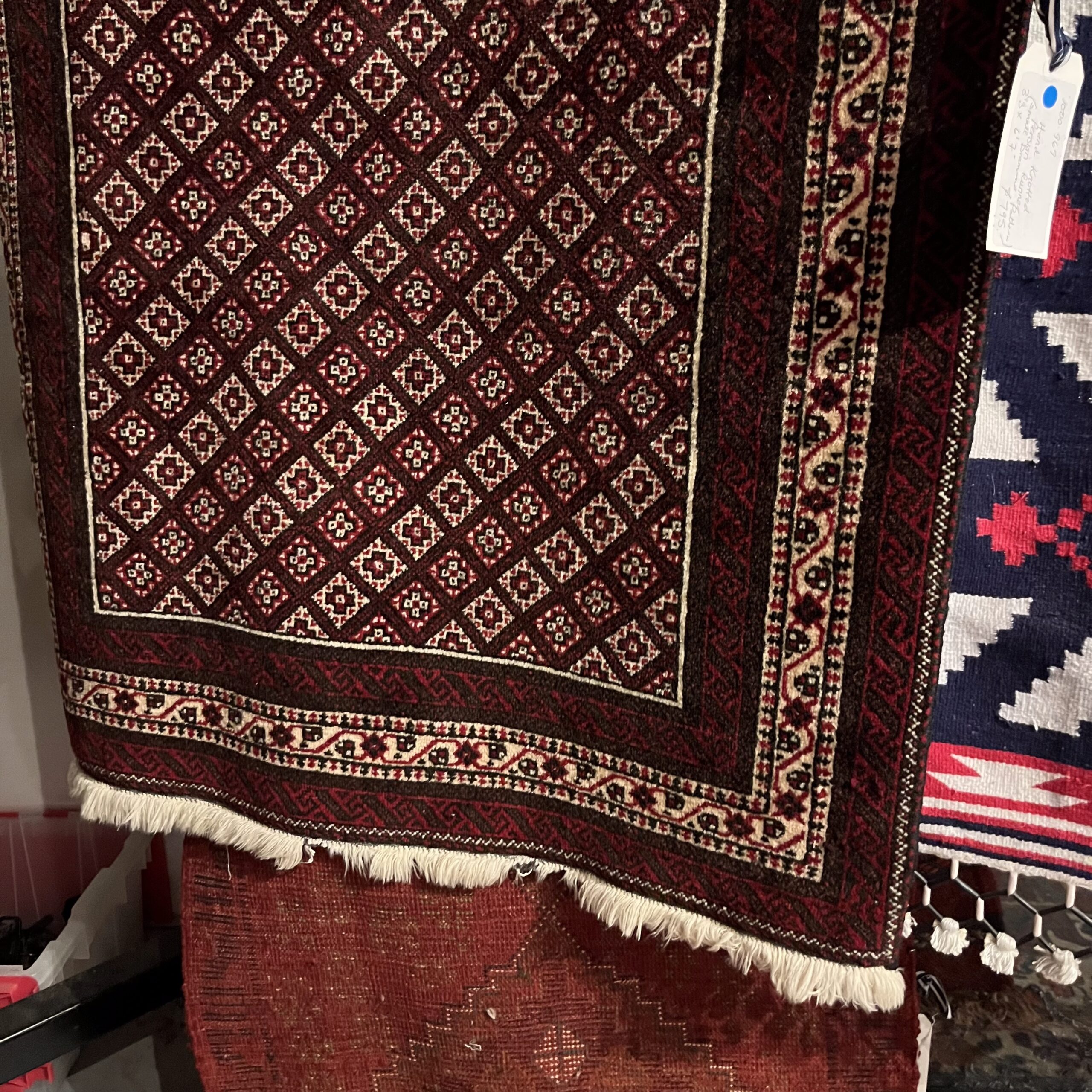 Hand-Knotted Persian Runner - 3'3x6'7 - Coast Consignment