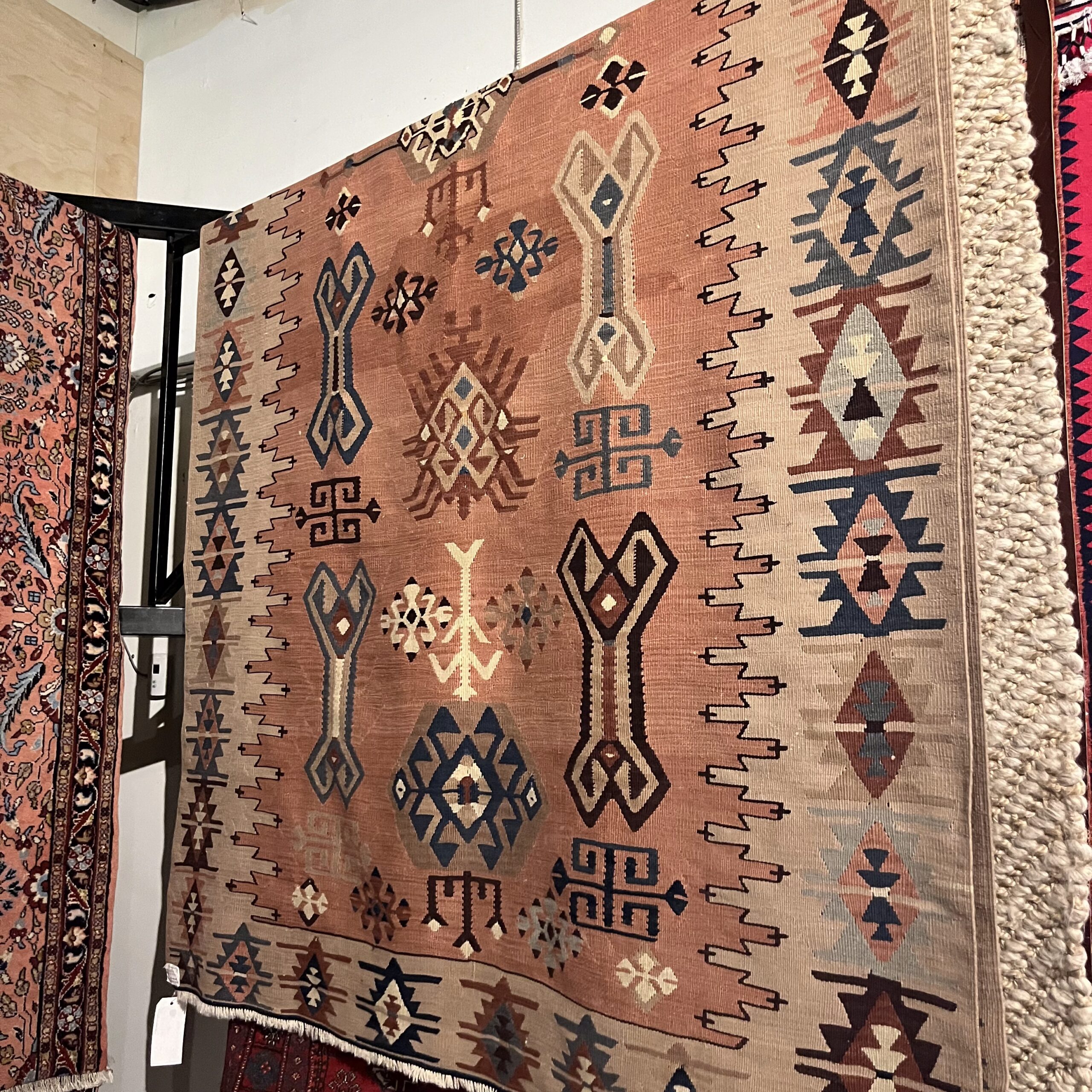 Turkish Kilim Rug - 5'4"x10' - Coast Consignment