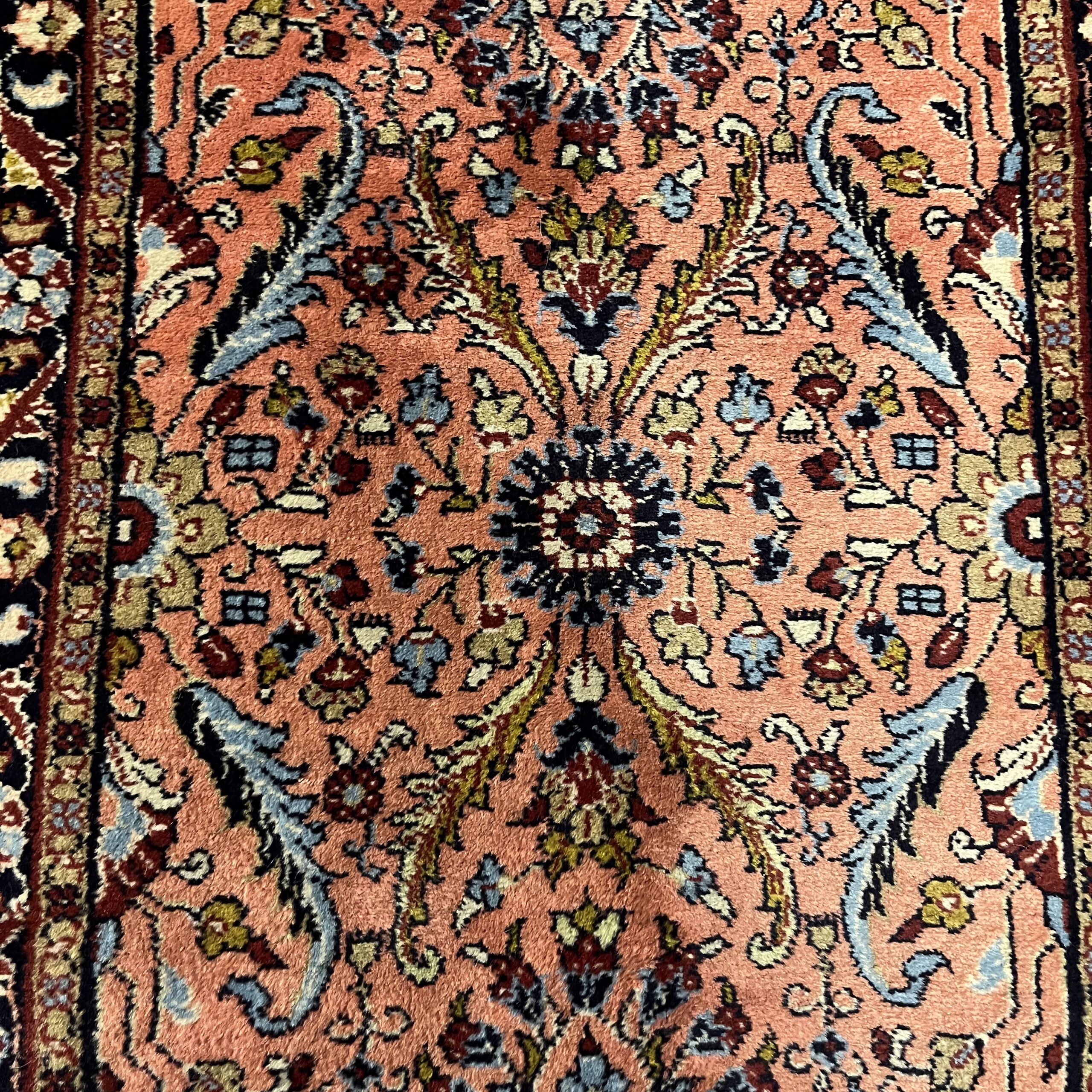 Hand-Knotted Wool Runner - 2'7"x11'11" - Coast Consignment