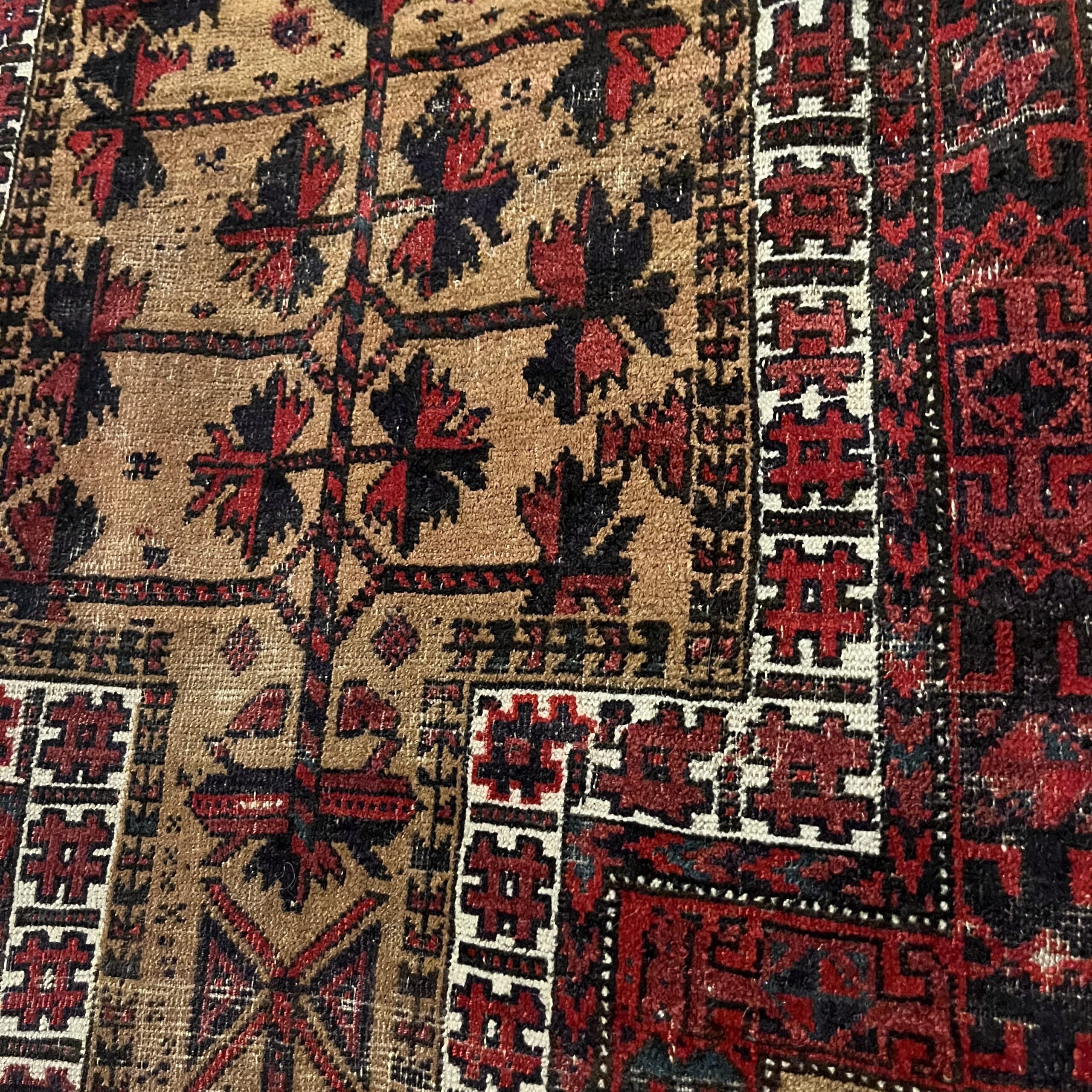Small Persian Rug - 3'2"x4'9" - Coast Consignment
