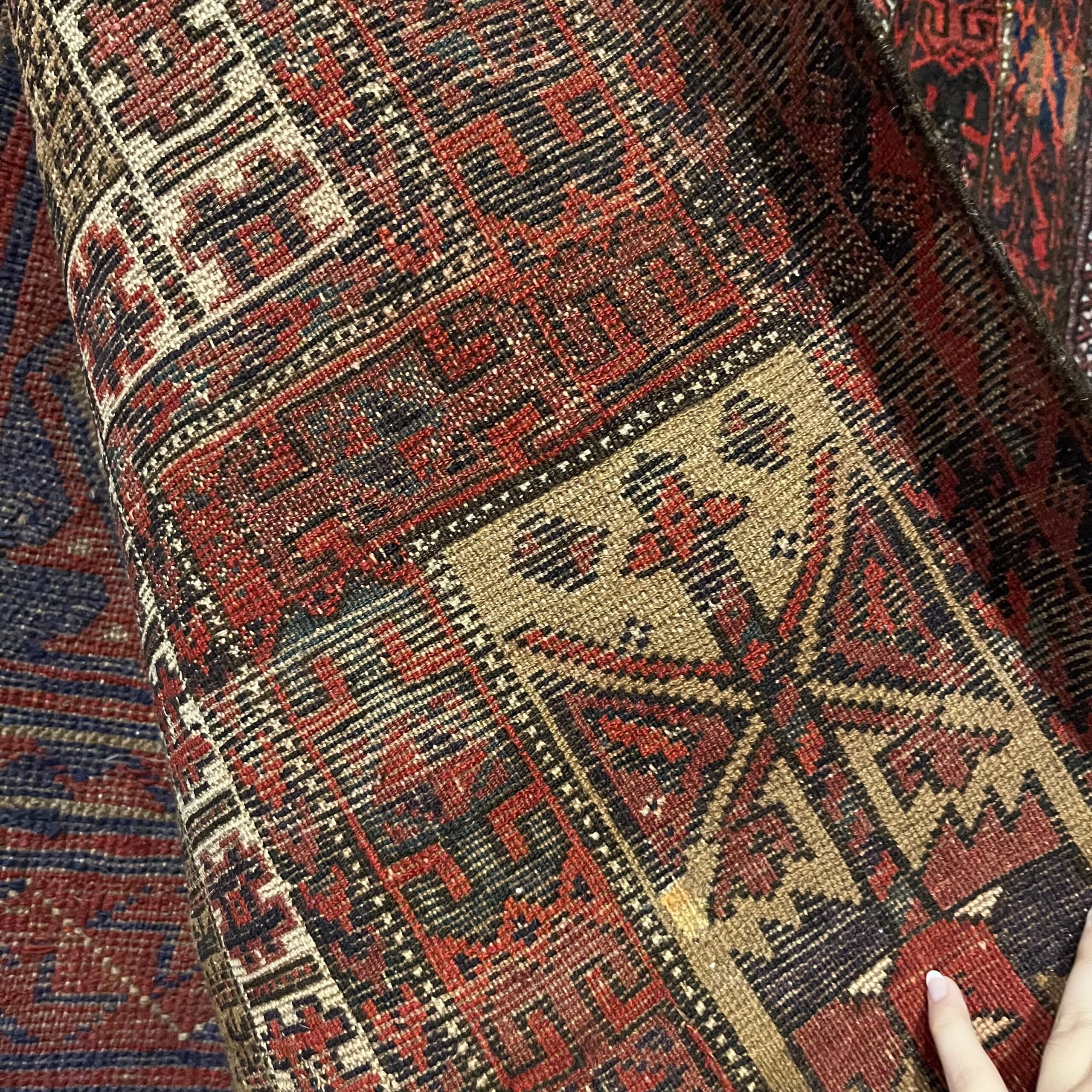 Small Persian Rug - 3'2"x4'9" - Coast Consignment