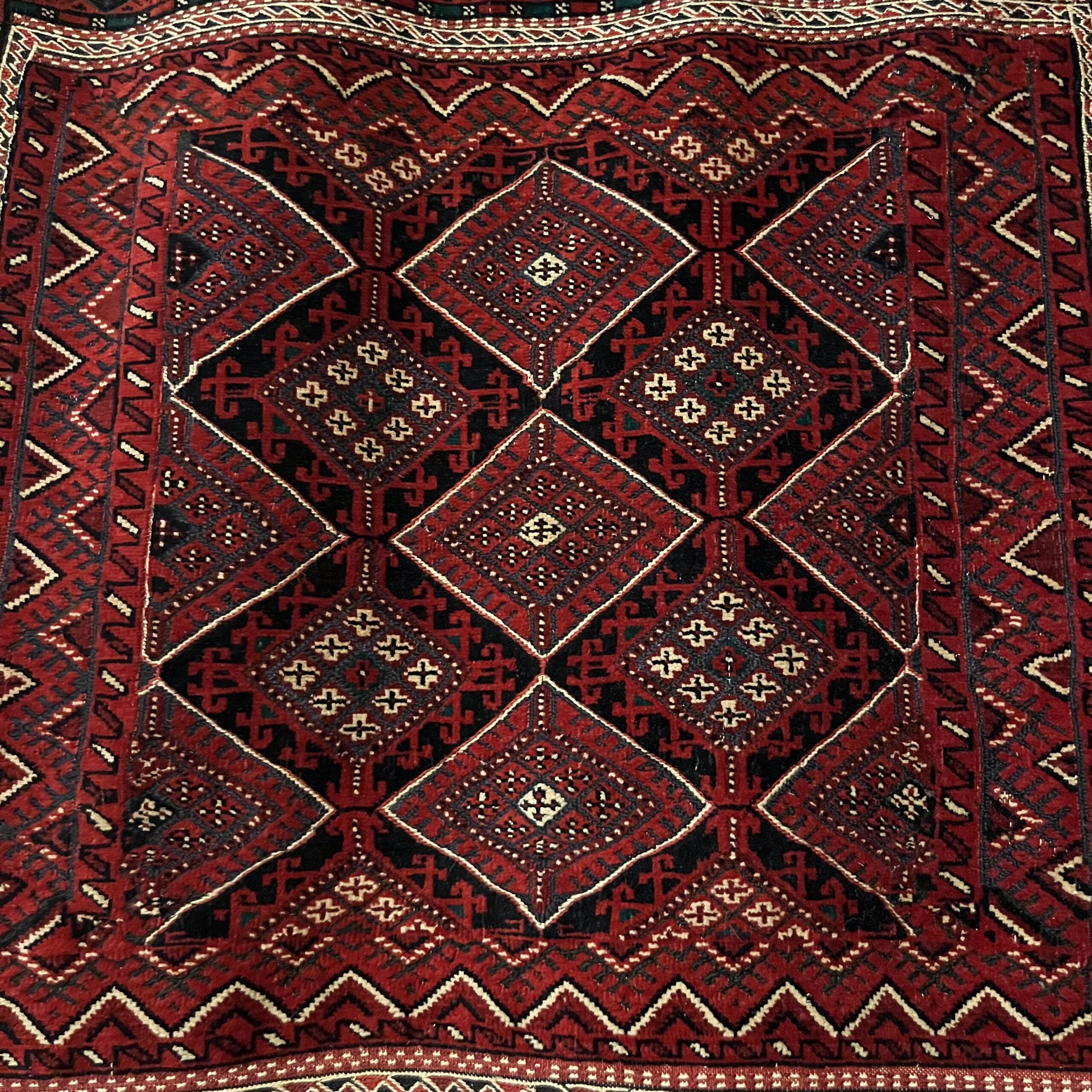 Square Persian Rug - 3'5x4'5 - Coast Consignment - image 1